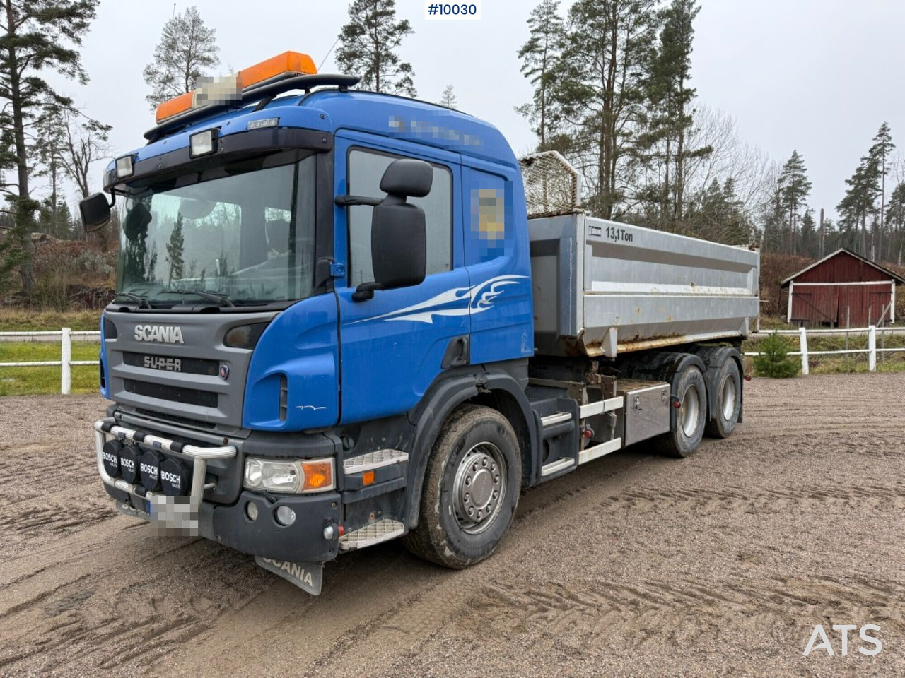 Scania P380 6X4 tipper truck (VIDEO) - Istovarivač: slika 1 Scania P380 6X4 tipper truck (VIDEO) - Istovarivač: slika 1