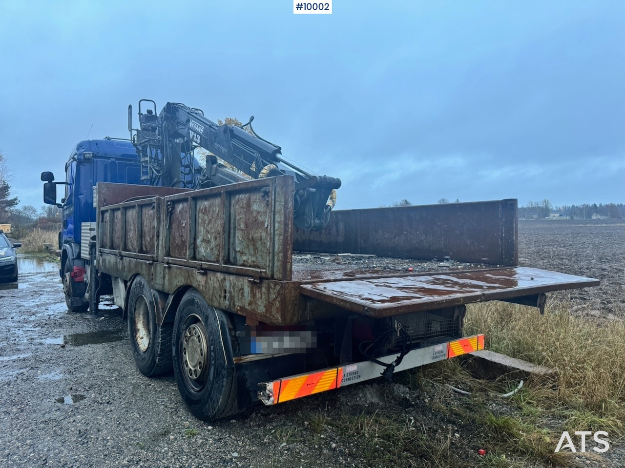 Scania R124 6x2 Flatbed truck with timber crane - Kamion sa tovarnim sandukom, Kamion sa dizalicom: slika 5 Scania R124 6x2 Flatbed truck with timber crane - Kamion sa tovarnim sandukom, Kamion sa dizalicom: slika 5