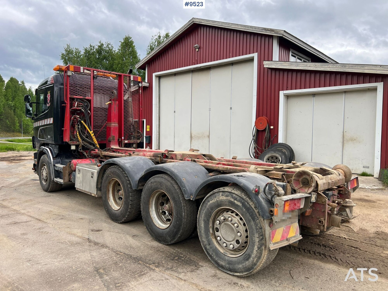 Scania R164 Tridem Hooklift - Kamion sa hidrauličnom kukom: slika 3 Scania R164 Tridem Hooklift - Kamion sa hidrauličnom kukom: slika 3
