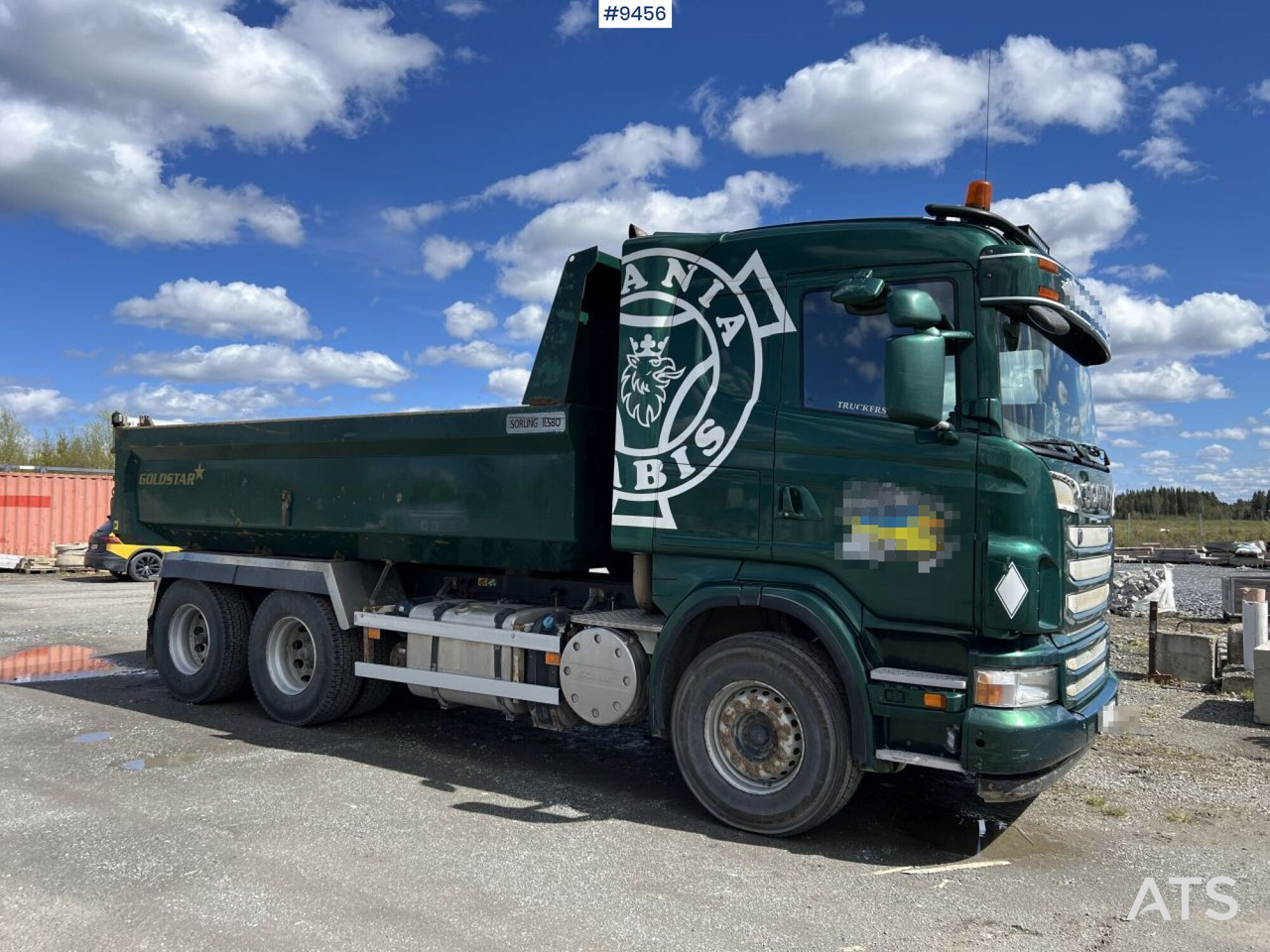Scania R500 tipper truck (VIDEO) - Istovarivač: slika 1 Scania R500 tipper truck (VIDEO) - Istovarivač: slika 1