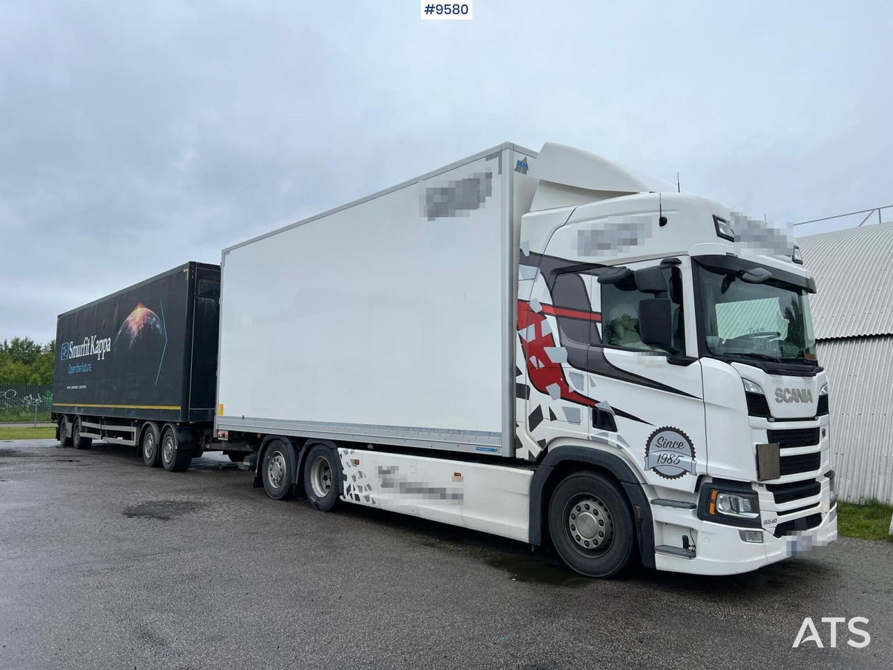 Scania R540 Box truck with trailer - Kamion sa zatvorenim sandukom: slika 2 Scania R540 Box truck with trailer - Kamion sa zatvorenim sandukom: slika 2