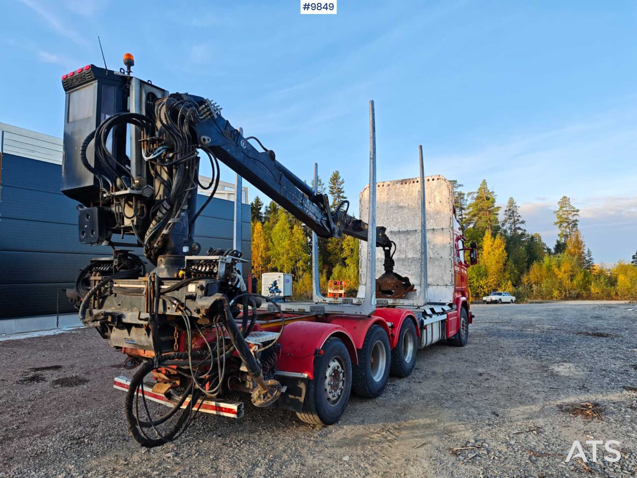 Scania R730 Tridem Timber Truck with Loglift F125S Crane (VIDEO) - Šticar, Kamion sa dizalicom: slika 5 Scania R730 Tridem Timber Truck with Loglift F125S Crane (VIDEO) - Šticar, Kamion sa dizalicom: slika 5