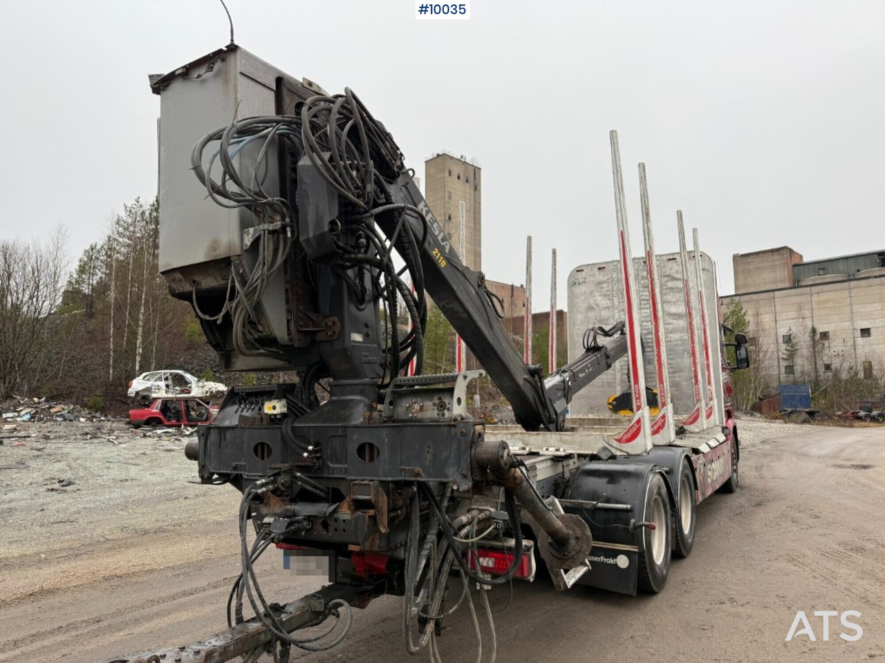 Scania R730 timber truck with crane and trailer (VIDEO) - Šticar, Kamion sa dizalicom: slika 5 Scania R730 timber truck with crane and trailer (VIDEO) - Šticar, Kamion sa dizalicom: slika 5