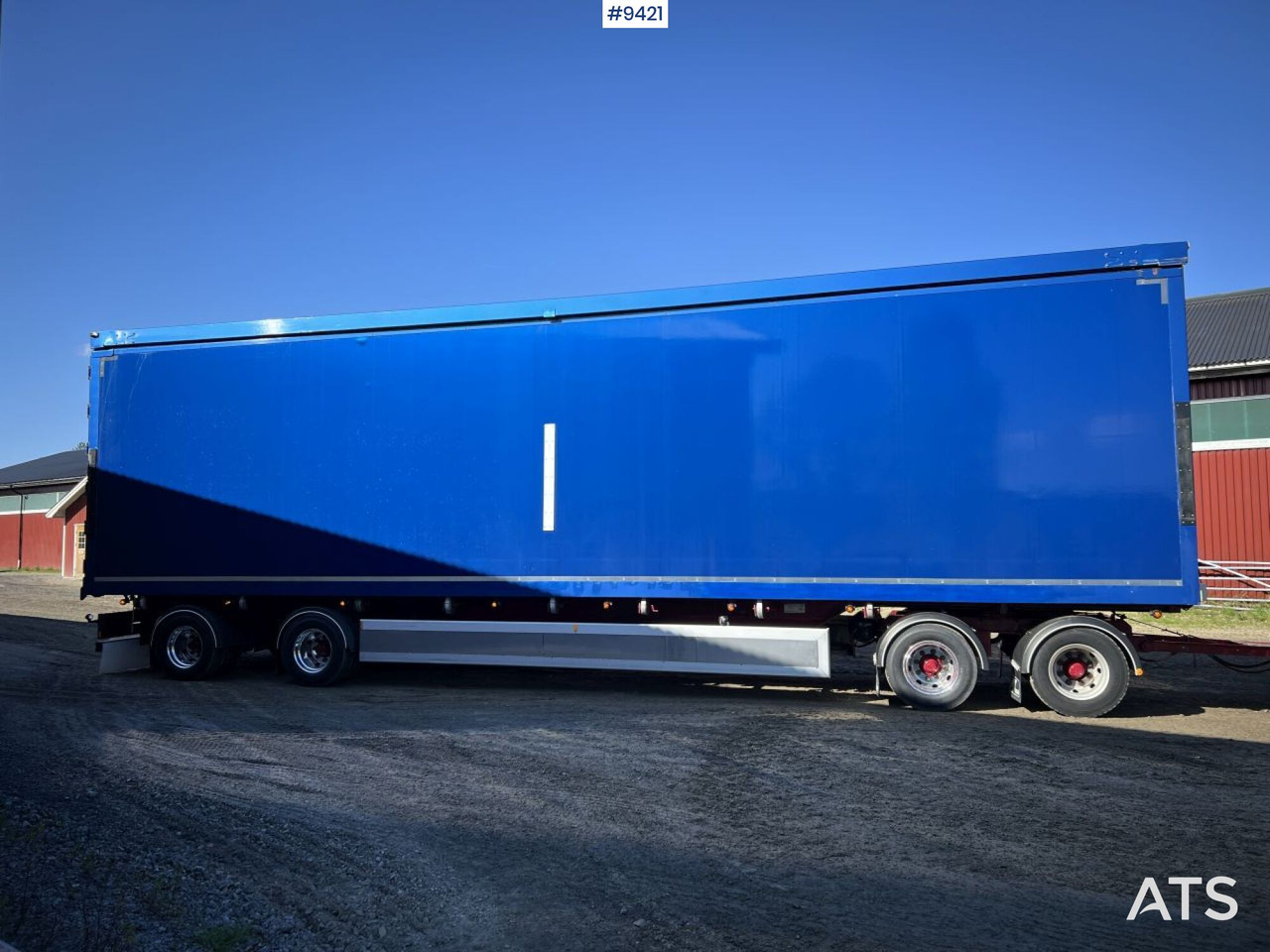 Scania S580 med Eksjövagnen FS 18-20 – Chip truck with trailer - Kamion sa zatvorenim sandukom: slika 4 Scania S580 med Eksjövagnen FS 18-20 – Chip truck with trailer - Kamion sa zatvorenim sandukom: slika 4