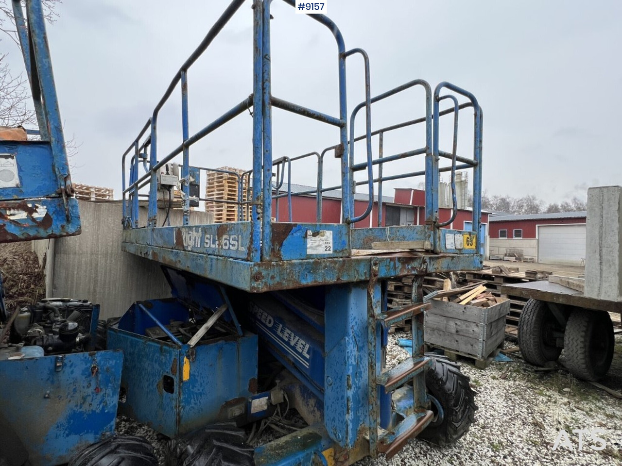Scissor lift- UpRight SL26 Speed Level - Rep objekt - Lift u obliku makaza: slika 4 Scissor lift- UpRight SL26 Speed Level - Rep objekt - Lift u obliku makaza: slika 4