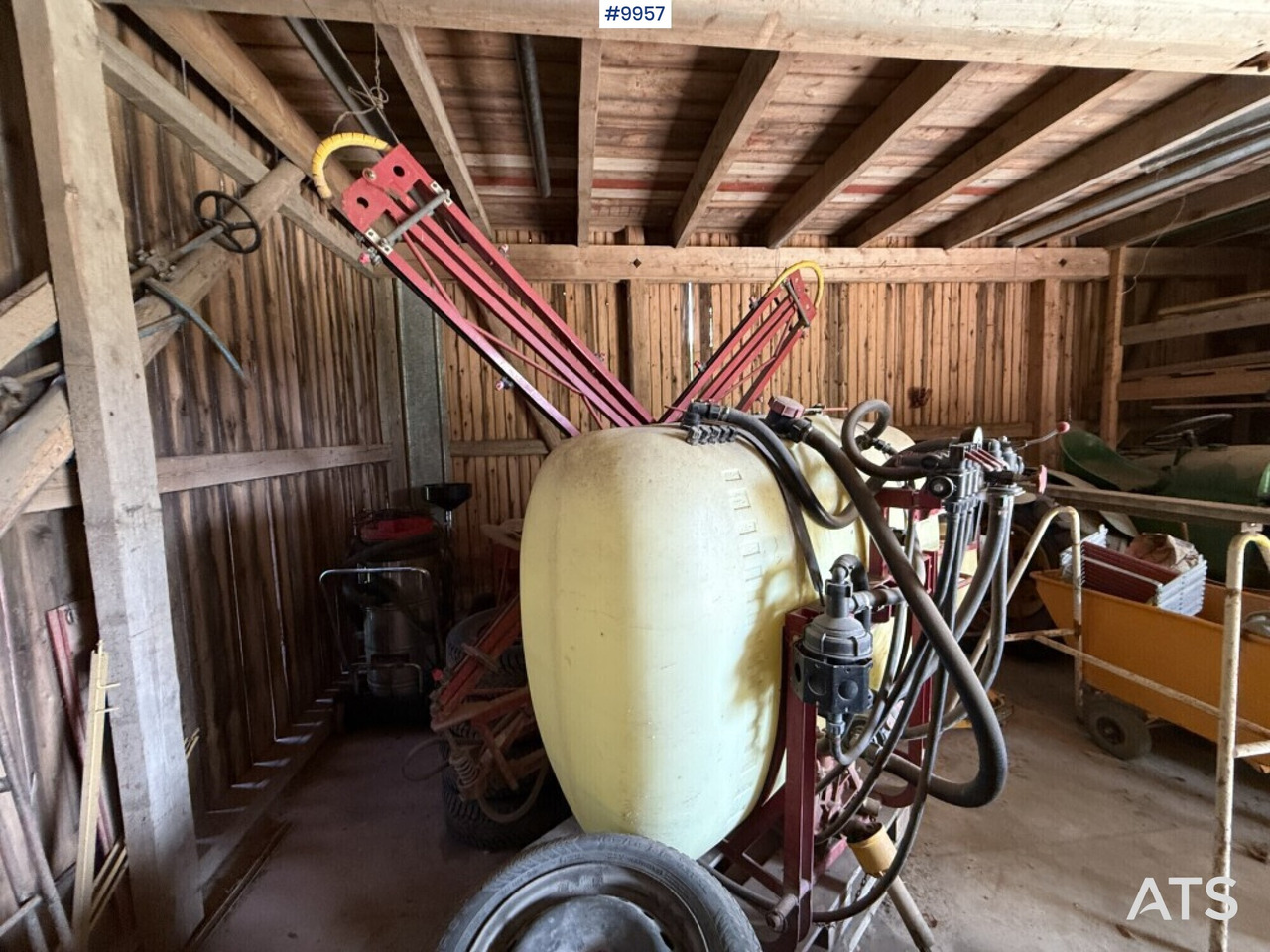 Sprayer Hardi 800L 12m - Prskalica montirana na traktor: slika 1 Sprayer Hardi 800L 12m - Prskalica montirana na traktor: slika 1