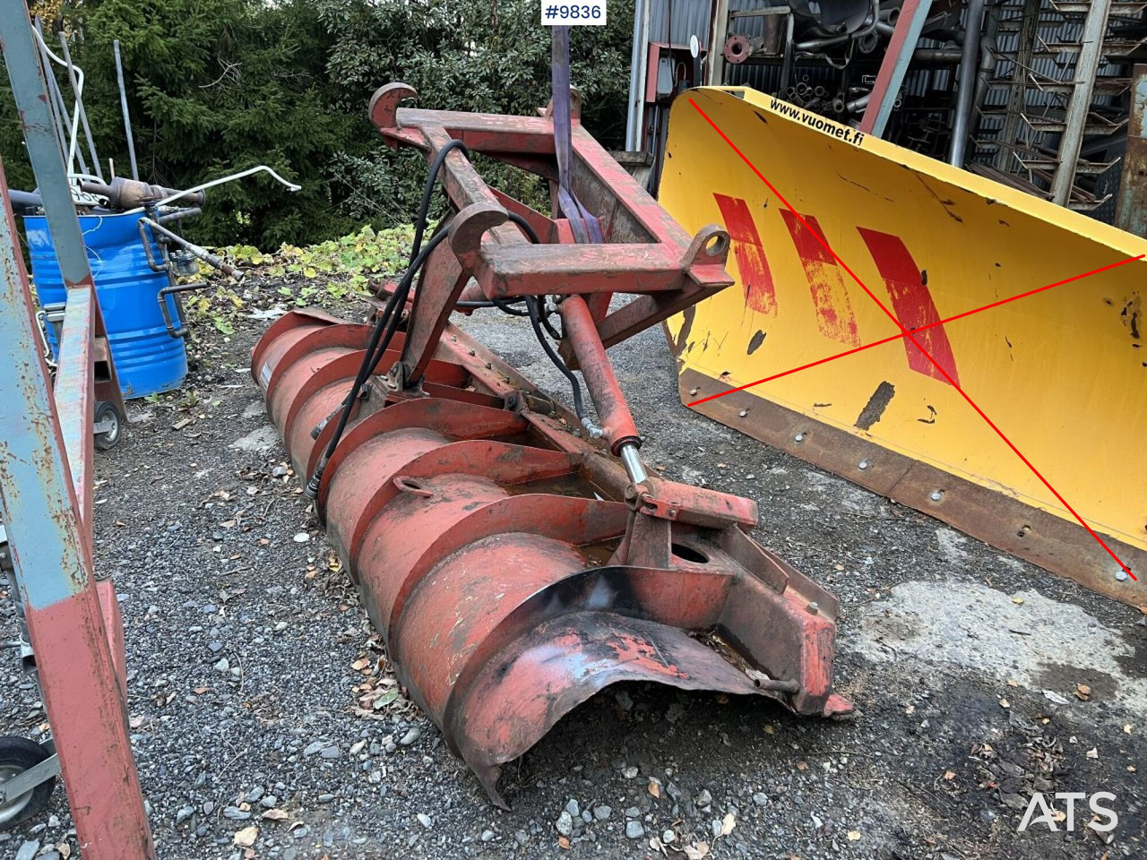 Svedala-Arbrå DB90-32 Diagonal plow - Raonik za sneg: slika 3 Svedala-Arbrå DB90-32 Diagonal plow - Raonik za sneg: slika 3