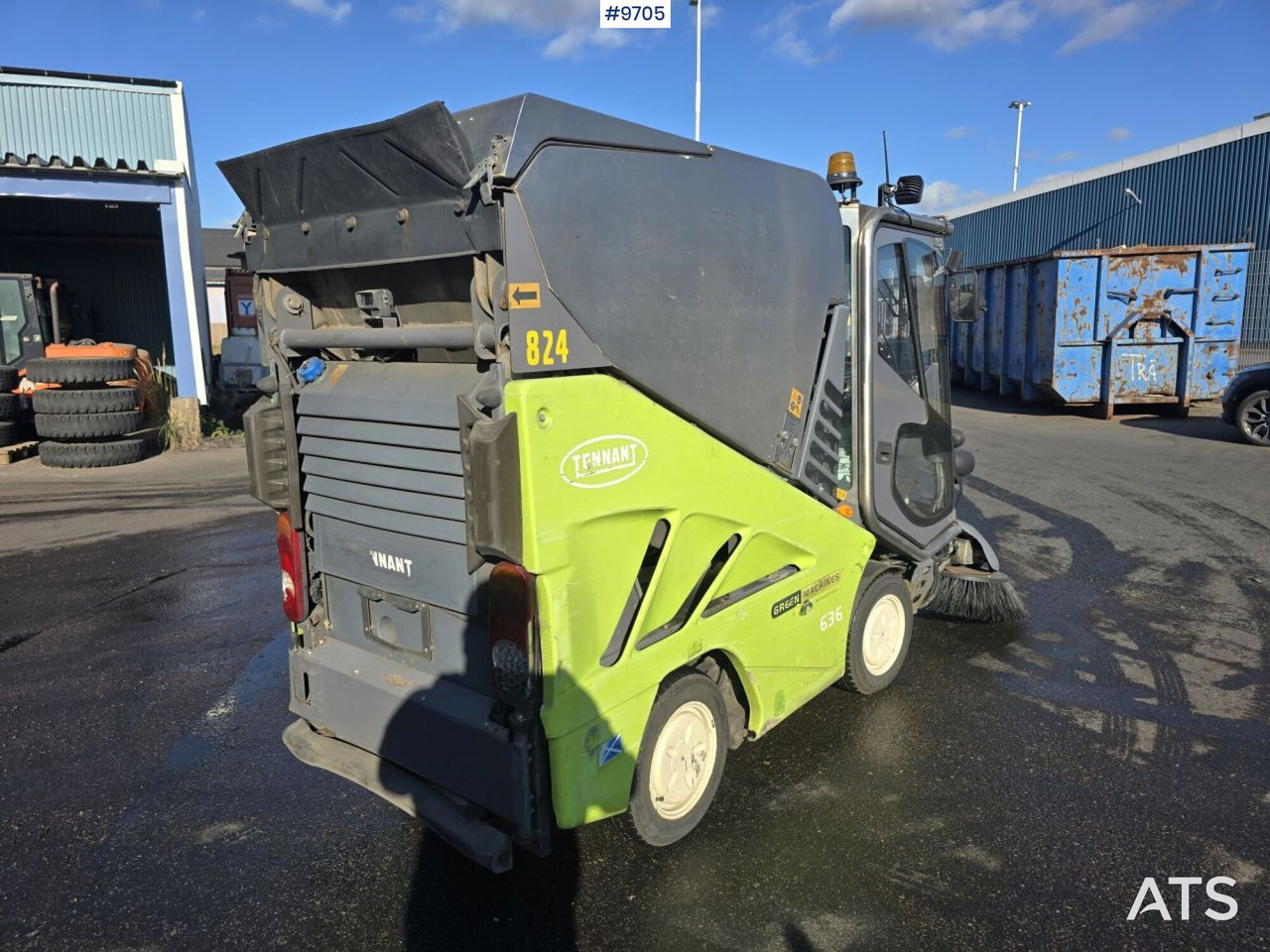 Sweeper - Tennant 636 (SEE VIDEO) - Autočistilica: slika 3 Sweeper - Tennant 636 (SEE VIDEO) - Autočistilica: slika 3