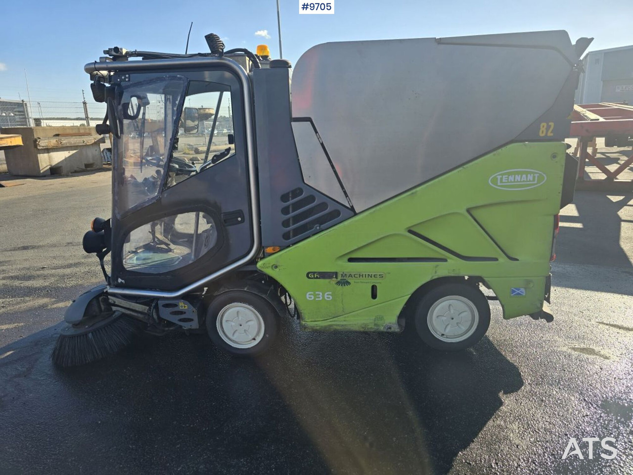 Sweeper - Tennant 636 (SEE VIDEO) - Autočistilica: slika 2 Sweeper - Tennant 636 (SEE VIDEO) - Autočistilica: slika 2