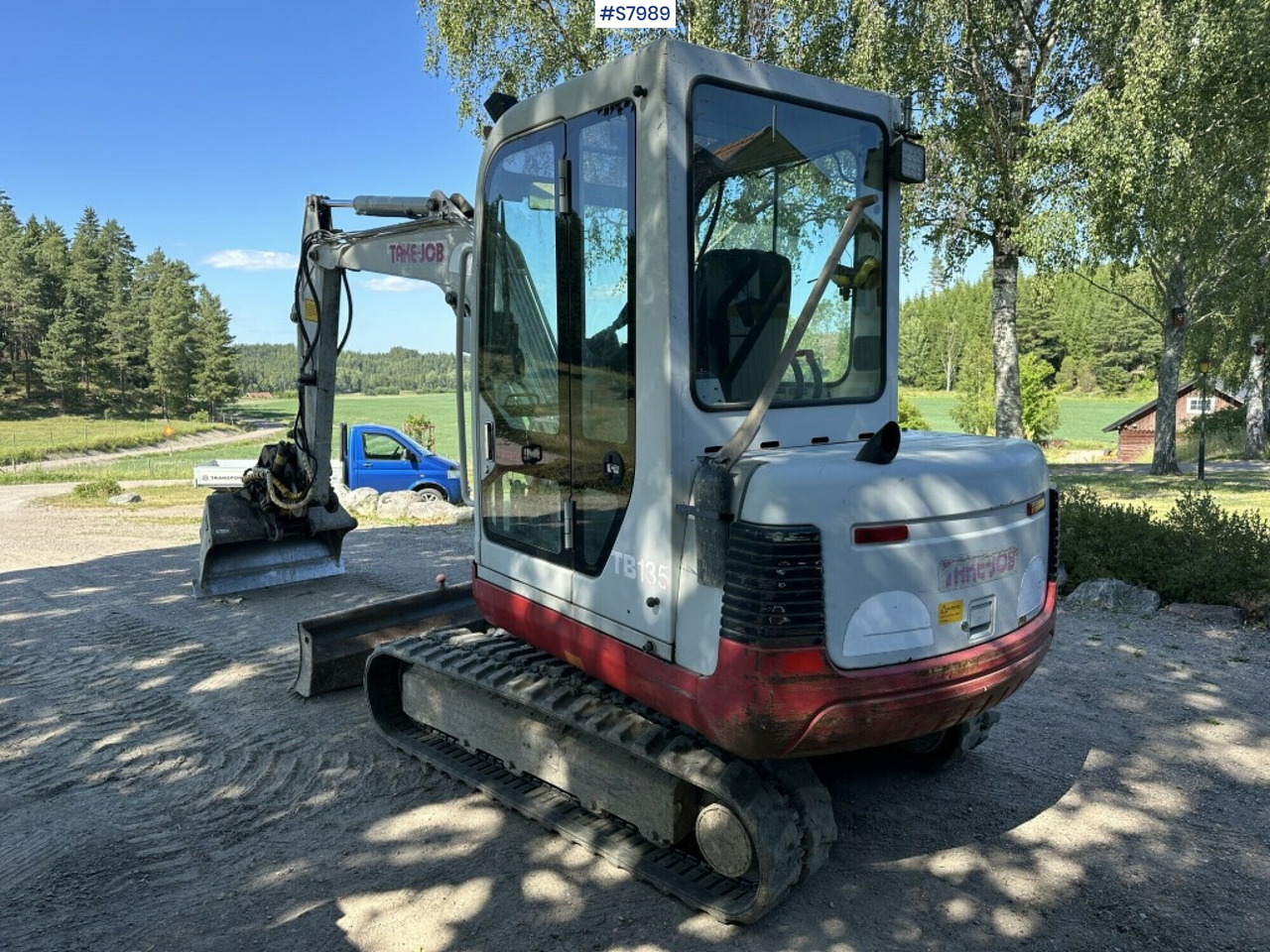 Take Job TB135 Mini excavator with Engcon tiltrotator and gears, See video - Bager: slika 2 Take Job TB135 Mini excavator with Engcon tiltrotator and gears, See video - Bager: slika 2