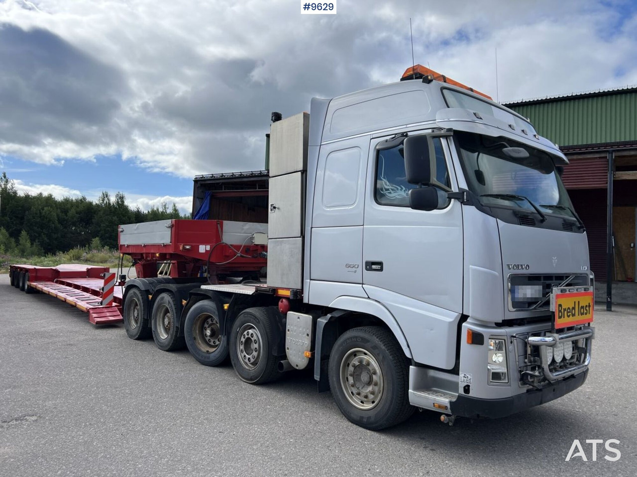 Volvo FH16 5-axle tractor unit, GOLDHOFER STZ-VL 4-41/80 trailer - Tegljač, Niska poluprikolica za prevoz: slika 2 Volvo FH16 5-axle tractor unit, GOLDHOFER STZ-VL 4-41/80 trailer - Tegljač, Niska poluprikolica za prevoz: slika 2