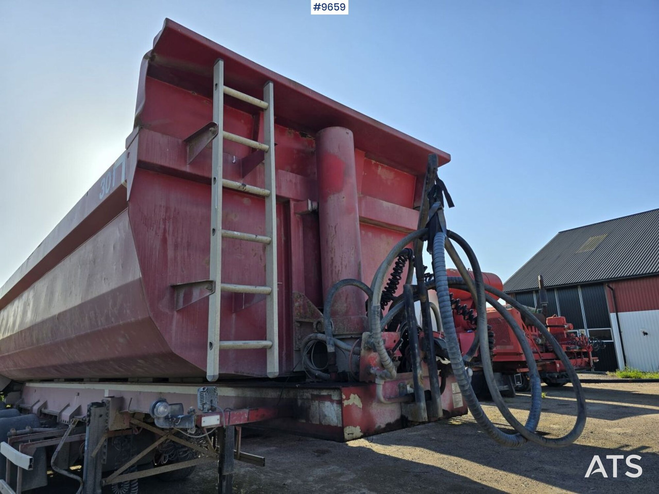 Tipper trailer Damm SE-42T - Poluprikolica istovarivača: slika 4 Tipper trailer Damm SE-42T - Poluprikolica istovarivača: slika 4