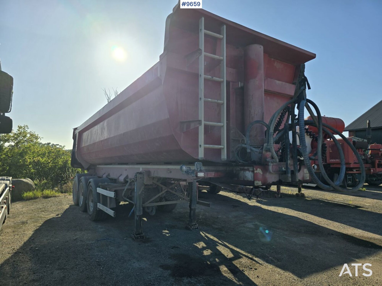 Tipper trailer Damm SE-42T - Poluprikolica istovarivača: slika 2 Tipper trailer Damm SE-42T - Poluprikolica istovarivača: slika 2