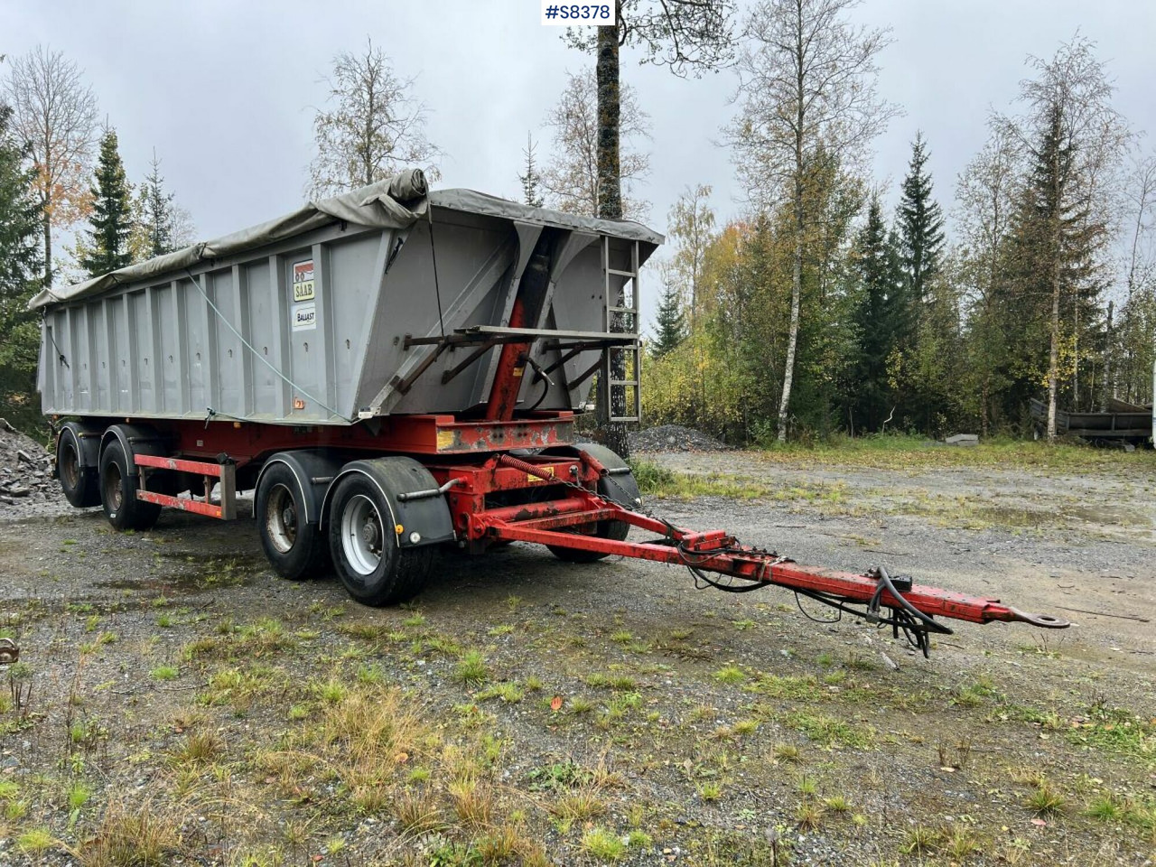 Tipper trailer, Fruehauf TP-87, 4-axles, Dump body Benalu - Prikolica istovarivača: slika 1 Tipper trailer, Fruehauf TP-87, 4-axles, Dump body Benalu - Prikolica istovarivača: slika 1