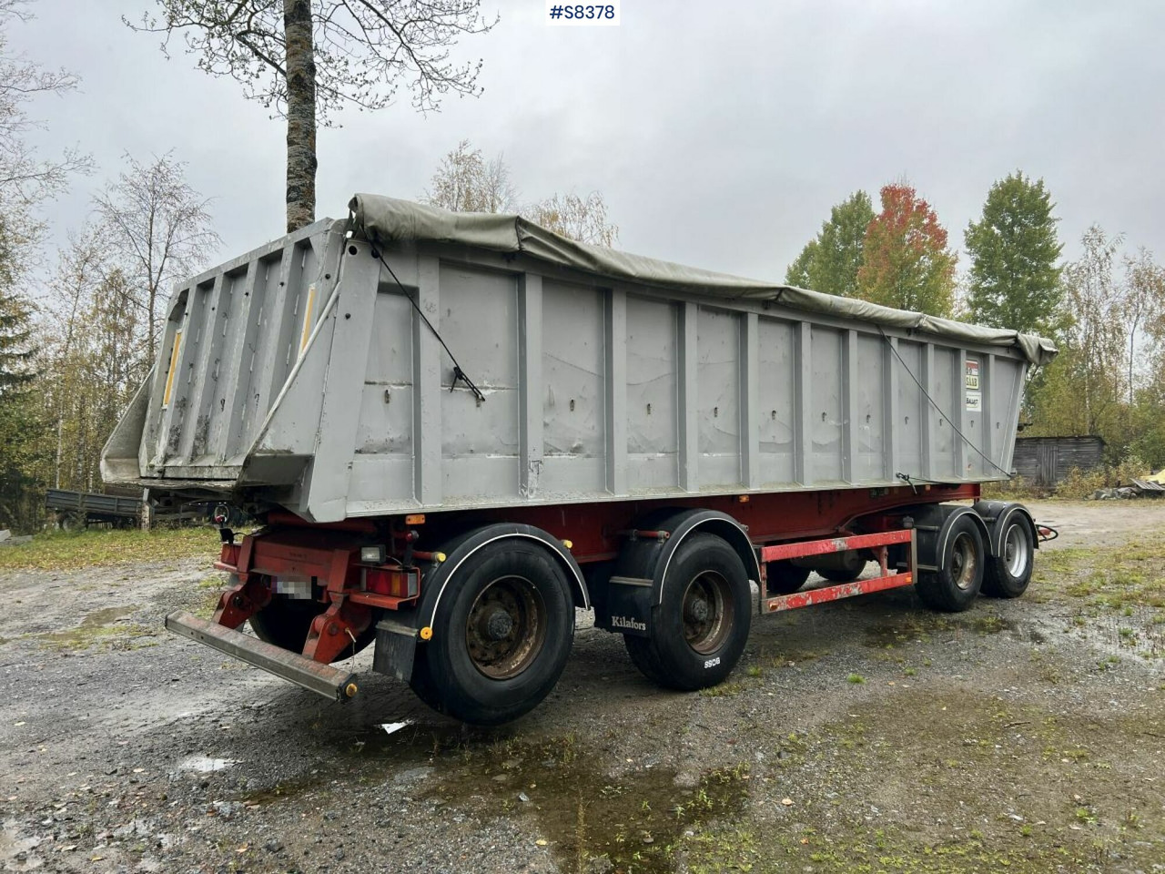 Tipper trailer, Fruehauf TP-87, 4-axles, Dump body Benalu - Prikolica istovarivača: slika 5 Tipper trailer, Fruehauf TP-87, 4-axles, Dump body Benalu - Prikolica istovarivača: slika 5