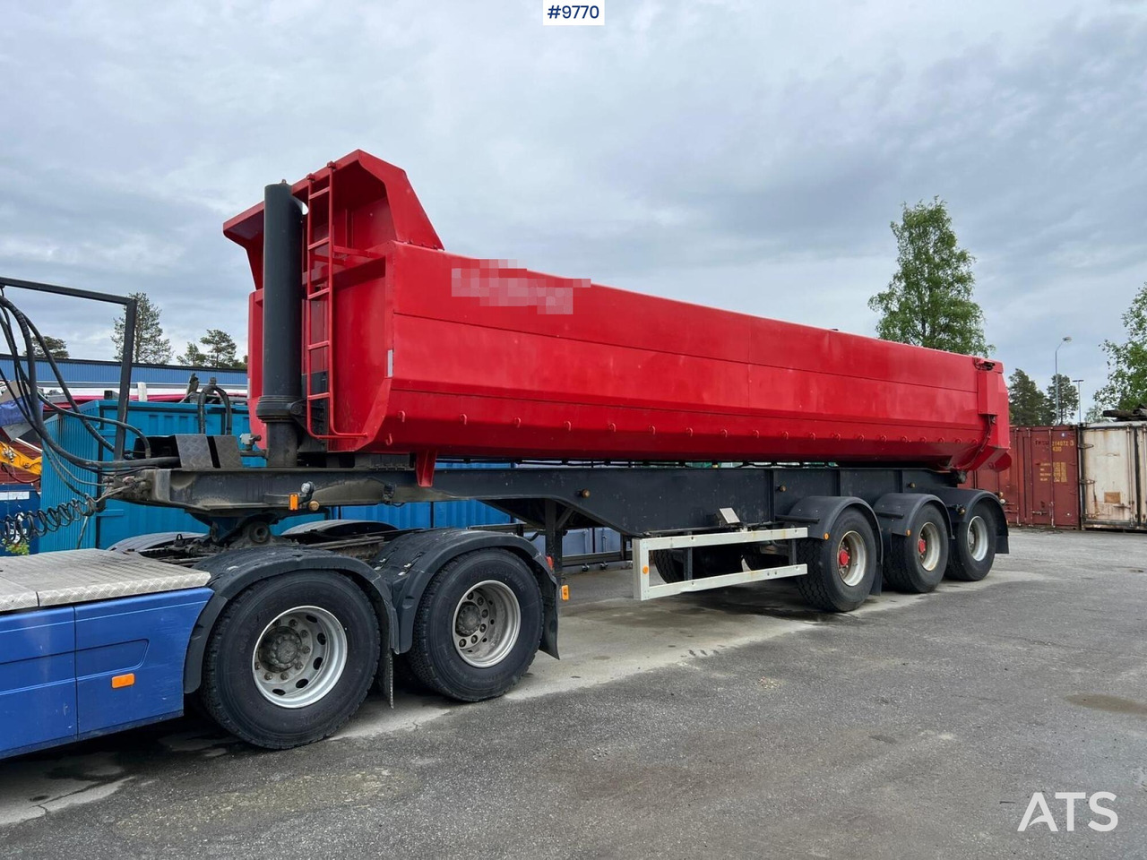 Tipper trailer Kilafors - Poluprikolica istovarivača: slika 1 Tipper trailer Kilafors - Poluprikolica istovarivača: slika 1