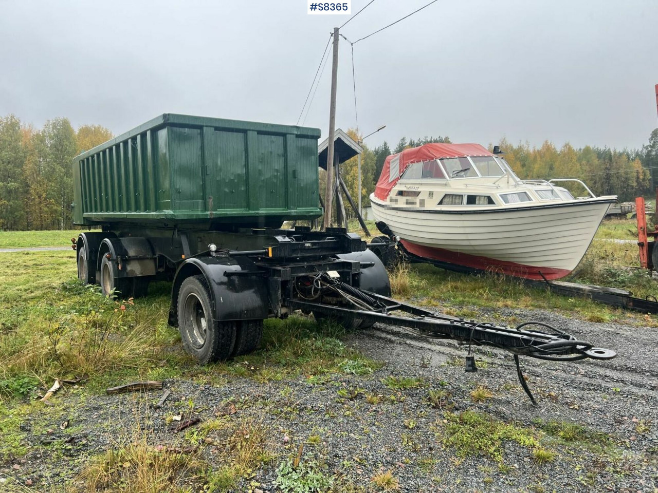 Tipper wagon - BRIAB SLB3P - Prikolica istovarivača: slika 4 Tipper wagon - BRIAB SLB3P - Prikolica istovarivača: slika 4