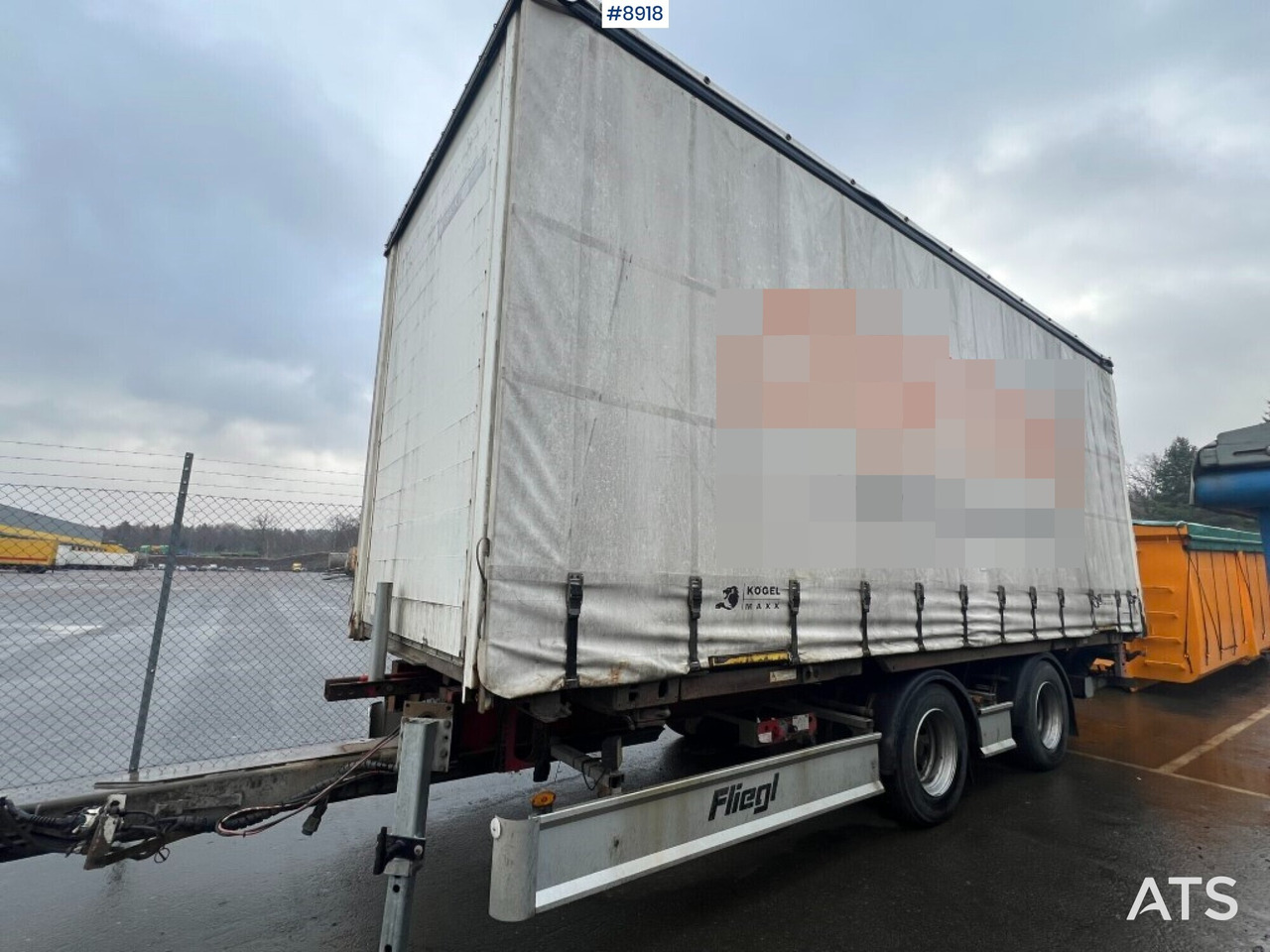 Trailer - FLIEGL TWP 200J - Prikolica sa ceradom: slika 1 Trailer - FLIEGL TWP 200J - Prikolica sa ceradom: slika 1