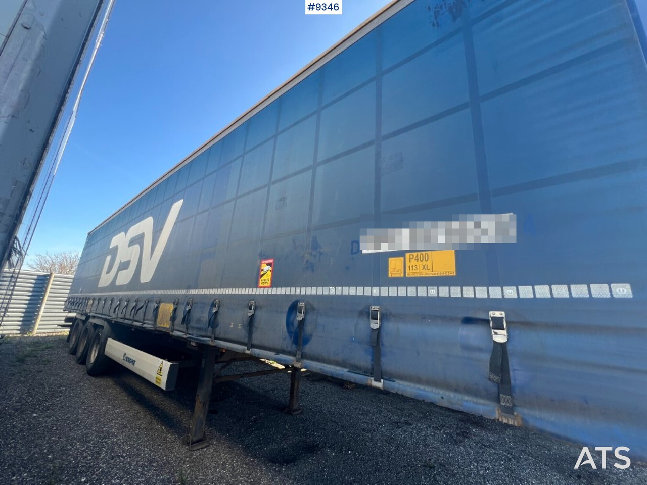 Trailer - KRONE SD - Poluprikolica sa ceradom: slika 3 Trailer - KRONE SD - Poluprikolica sa ceradom: slika 3