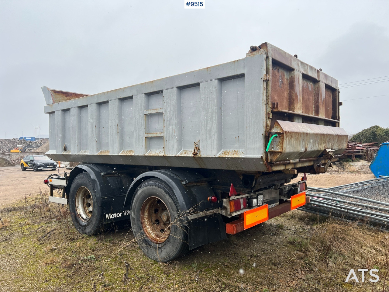 Trailer - NOR-SLEP PHV-20T - Prikolica istovarivača: slika 3 Trailer - NOR-SLEP PHV-20T - Prikolica istovarivača: slika 3