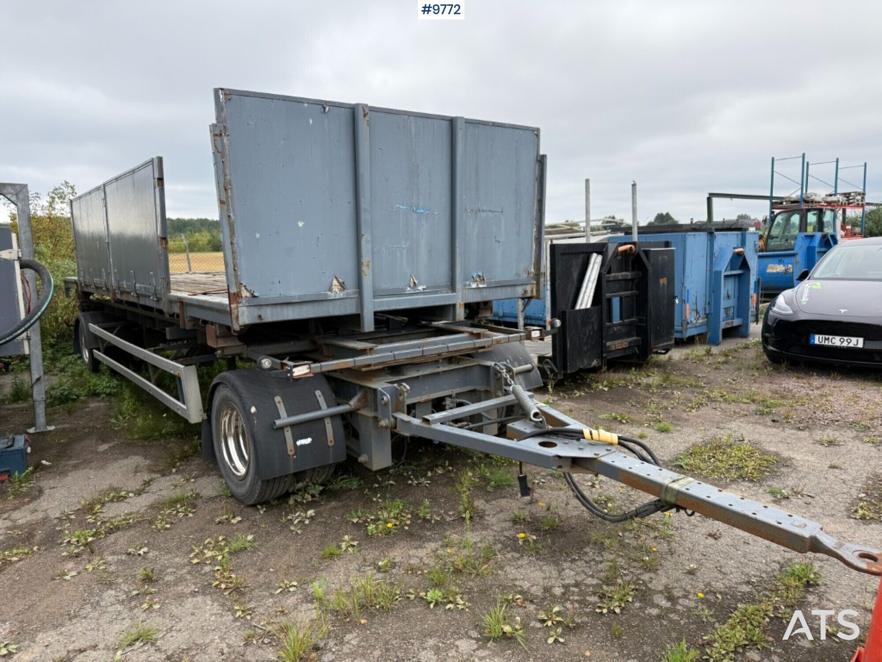 VAN HAAL R20 Hooklift body with removable flatbed - Abrol/ Autopodizač prikolica, Tovarni sanduk: slika 2 VAN HAAL R20 Hooklift body with removable flatbed - Abrol/ Autopodizač prikolica, Tovarni sanduk: slika 2