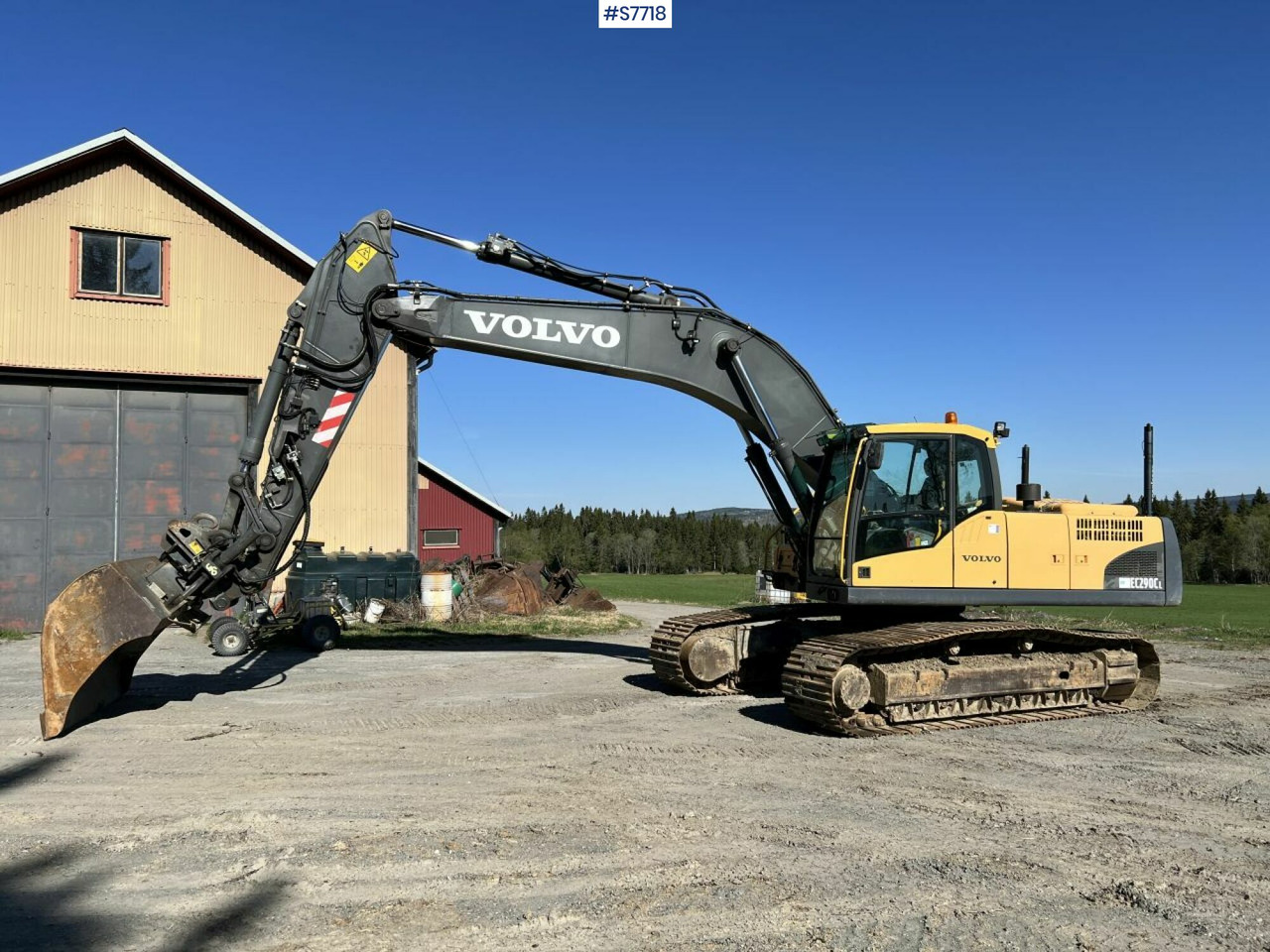 VOLVO EC 290 CL WITH DIGGING SYSTEM AND GEAR (SEE VIDEO) - Bager: slika 1 VOLVO EC 290 CL WITH DIGGING SYSTEM AND GEAR (SEE VIDEO) - Bager: slika 1