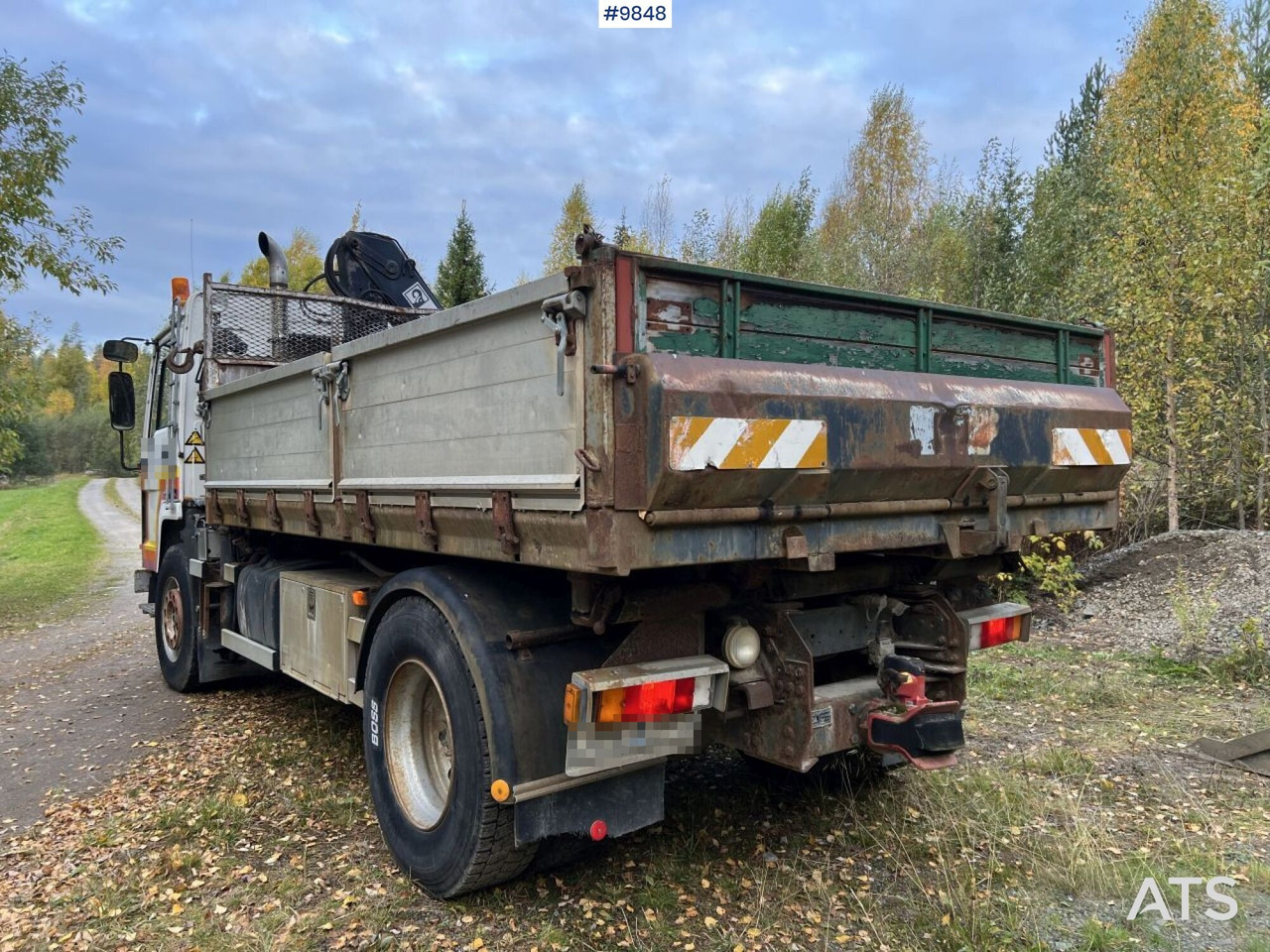 VOLVO FL7 4X2 Crane truck/Dump truck with Hiab071 crane - Istovarivač, Kamion sa dizalicom: slika 5 VOLVO FL7 4X2 Crane truck/Dump truck with Hiab071 crane - Istovarivač, Kamion sa dizalicom: slika 5