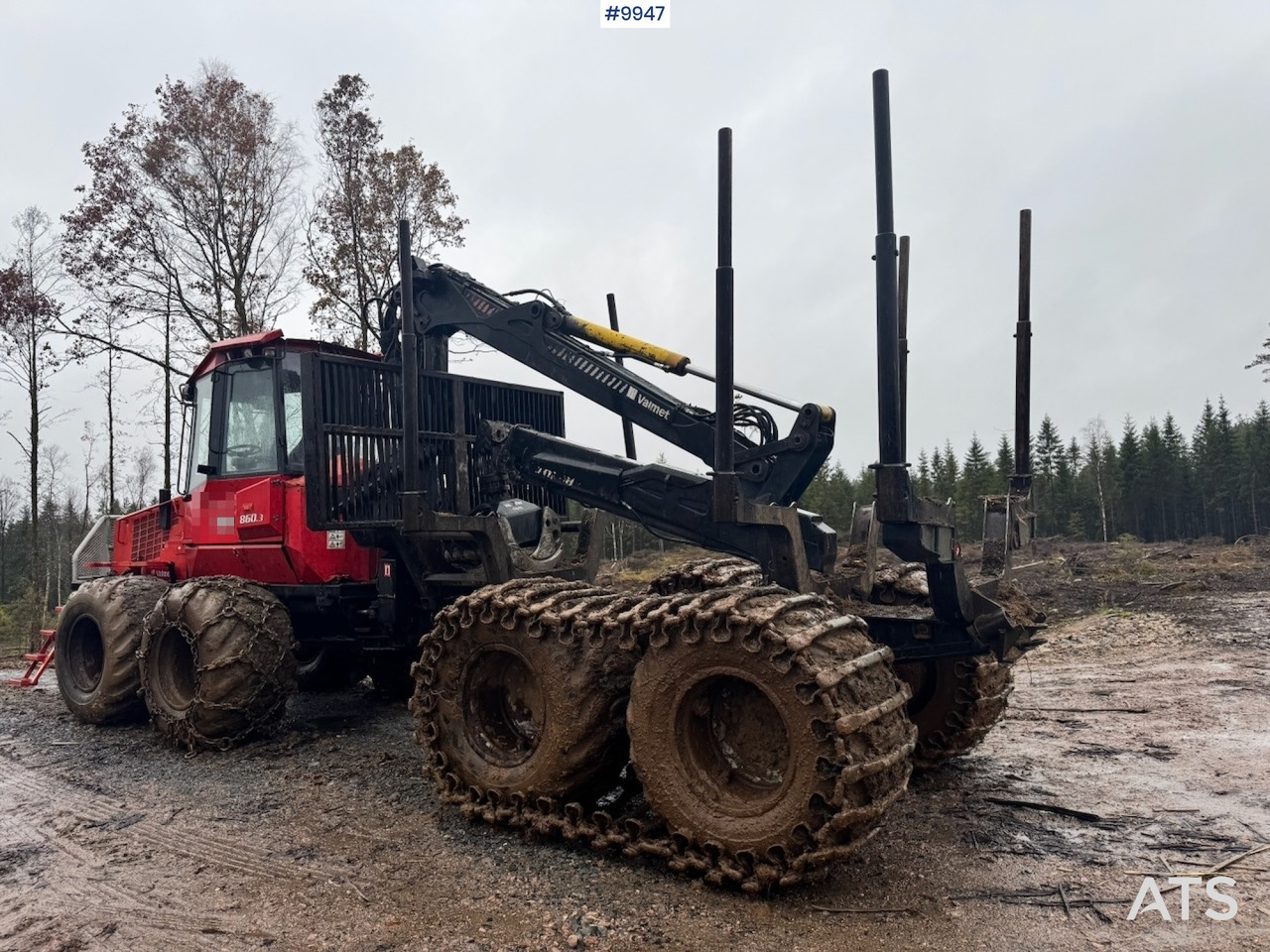Valmet 860 forwarder (VIDEO) - Prevoznik: slika 4 Valmet 860 forwarder (VIDEO) - Prevoznik: slika 4