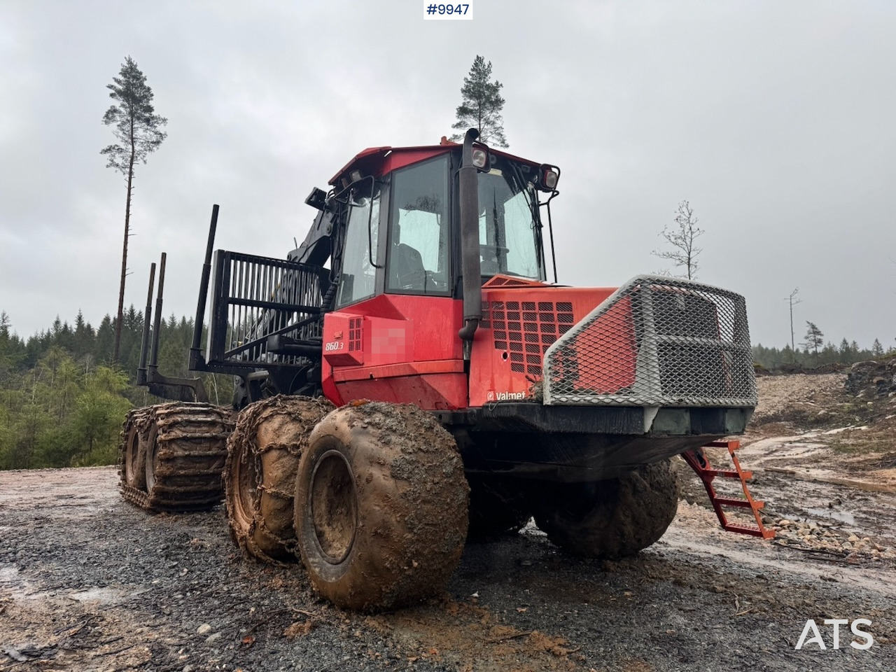 Prevoznik Valmet 860 forwarder (VIDEO): slika 9 Prevoznik Valmet 860 forwarder (VIDEO): slika 9