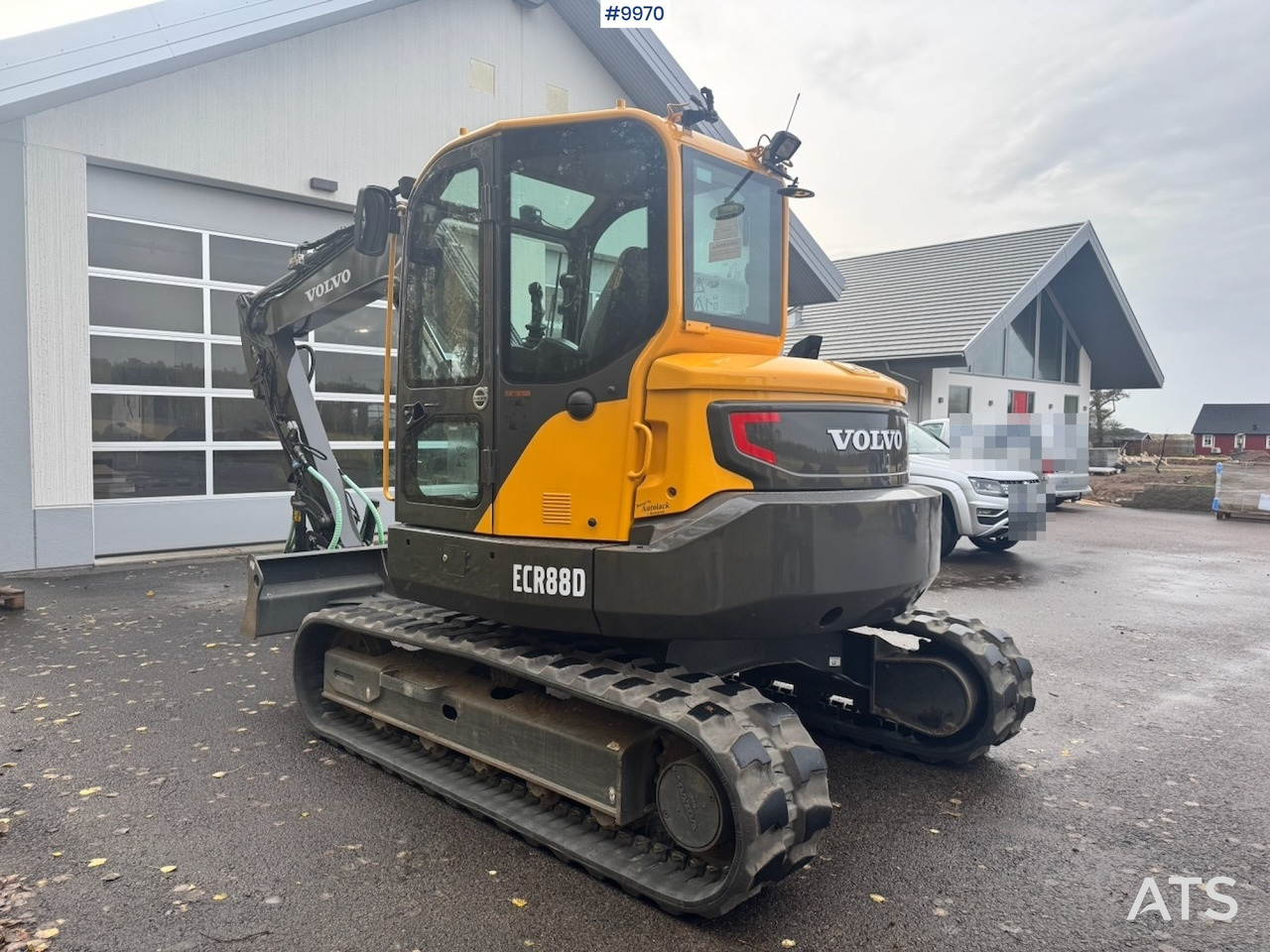 Volvo ECR88D crawler excavator with rotor tilt, 3 buckets, and ripper. 910 hours! - Bager guseničar: slika 3 Volvo ECR88D crawler excavator with rotor tilt, 3 buckets, and ripper. 910 hours! - Bager guseničar: slika 3