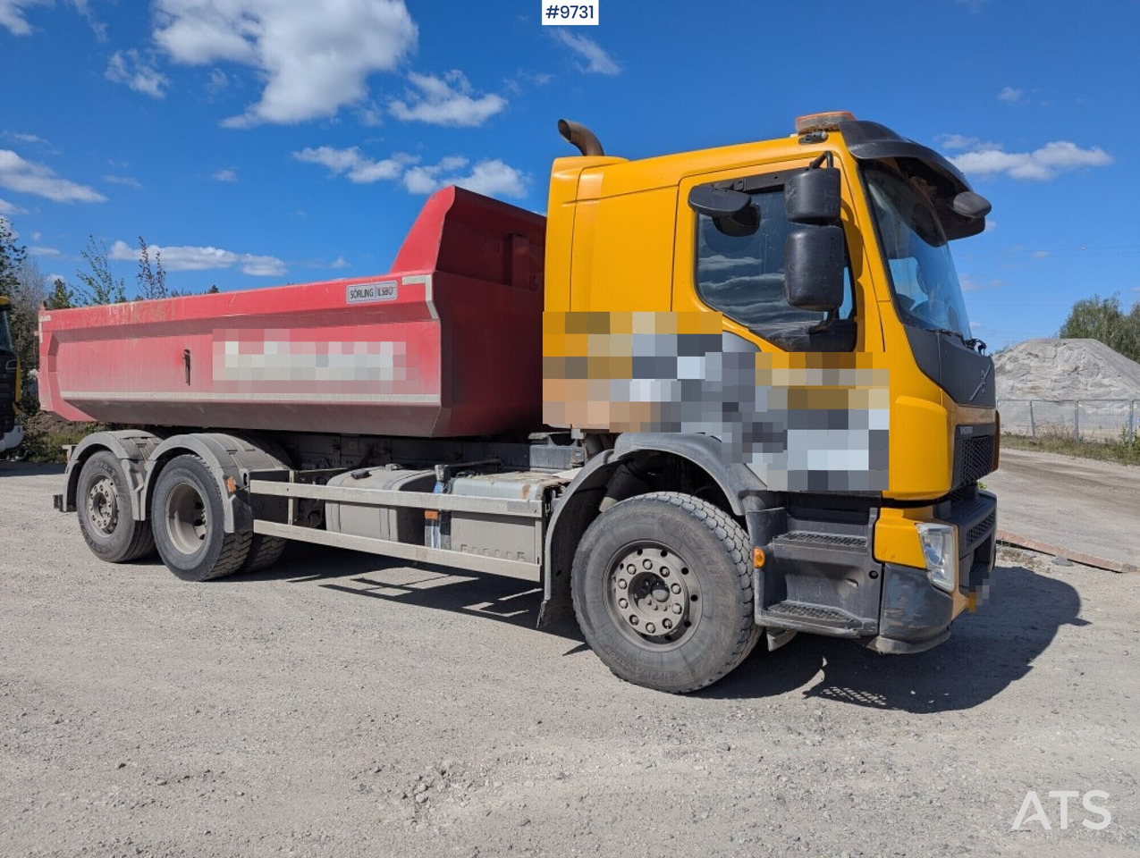 Volvo FE 6X2 tippbil (349,000:- ex moms) - Istovarivač: slika 1 Volvo FE 6X2 tippbil (349,000:- ex moms) - Istovarivač: slika 1
