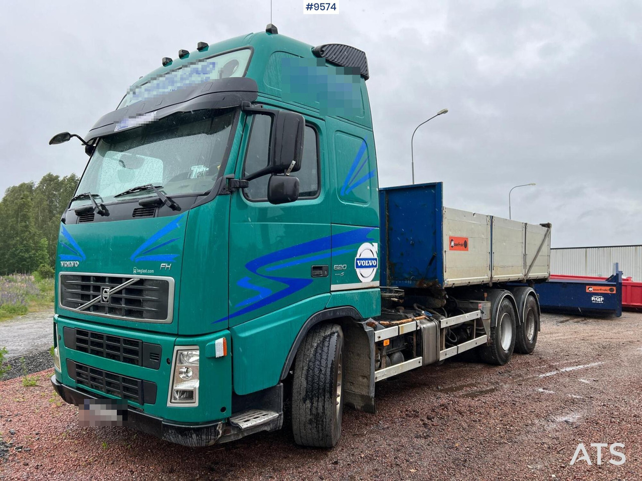 Volvo FH 520 6X4 Quick lock with flatbed - Kamion sa tovarnim sandukom: slika 1 Volvo FH 520 6X4 Quick lock with flatbed - Kamion sa tovarnim sandukom: slika 1