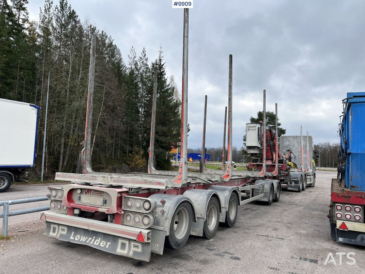 Volvo FH 64R Timber truck with crane and trailer - Šticar, Kamion sa dizalicom: slika 3 Volvo FH 64R Timber truck with crane and trailer - Šticar, Kamion sa dizalicom: slika 3