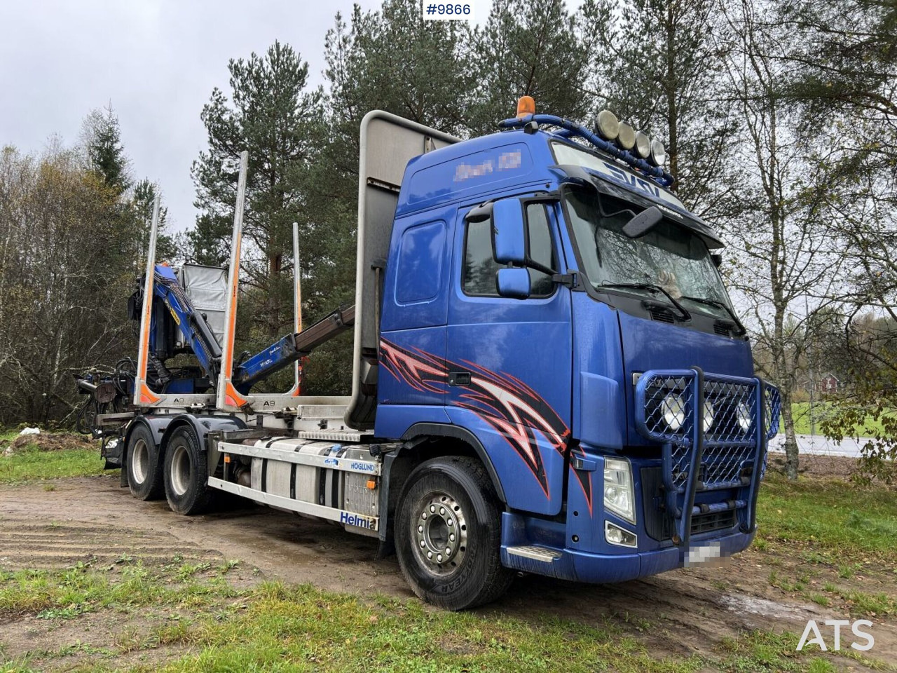 Volvo FH D13 Timber truck with Palfinger M110 crane - Šticar: slika 1 Volvo FH D13 Timber truck with Palfinger M110 crane - Šticar: slika 1