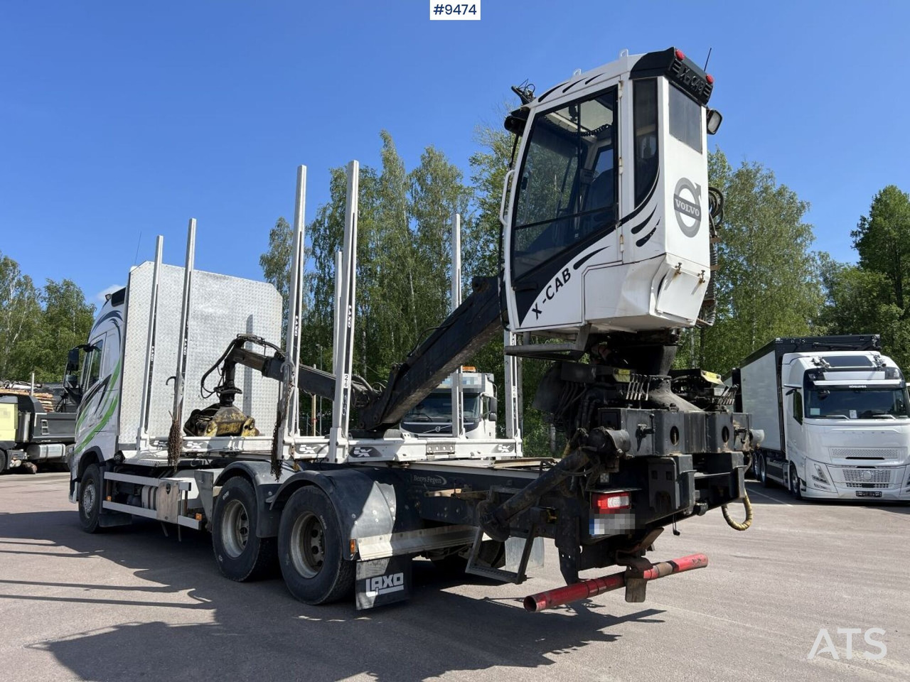 Volvo FH13 Logging truck with Loglift 105S crane - Šticar, Kamion sa dizalicom: slika 5 Volvo FH13 Logging truck with Loglift 105S crane - Šticar, Kamion sa dizalicom: slika 5