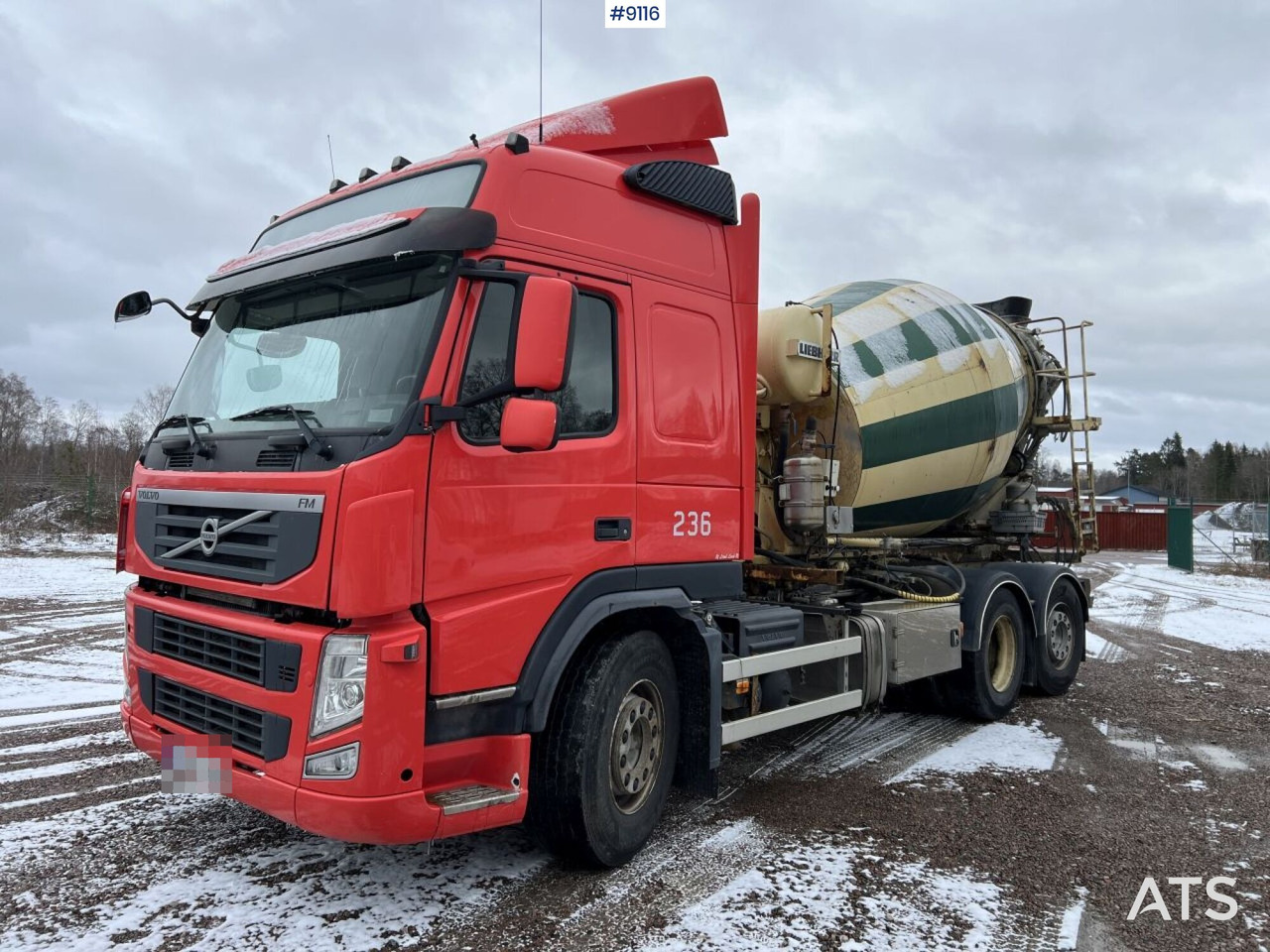 Volvo FM 6X2 Quick lock with concrete rotator (VIDEO) - Mikser za beton: slika 1 Volvo FM 6X2 Quick lock with concrete rotator (VIDEO) - Mikser za beton: slika 1