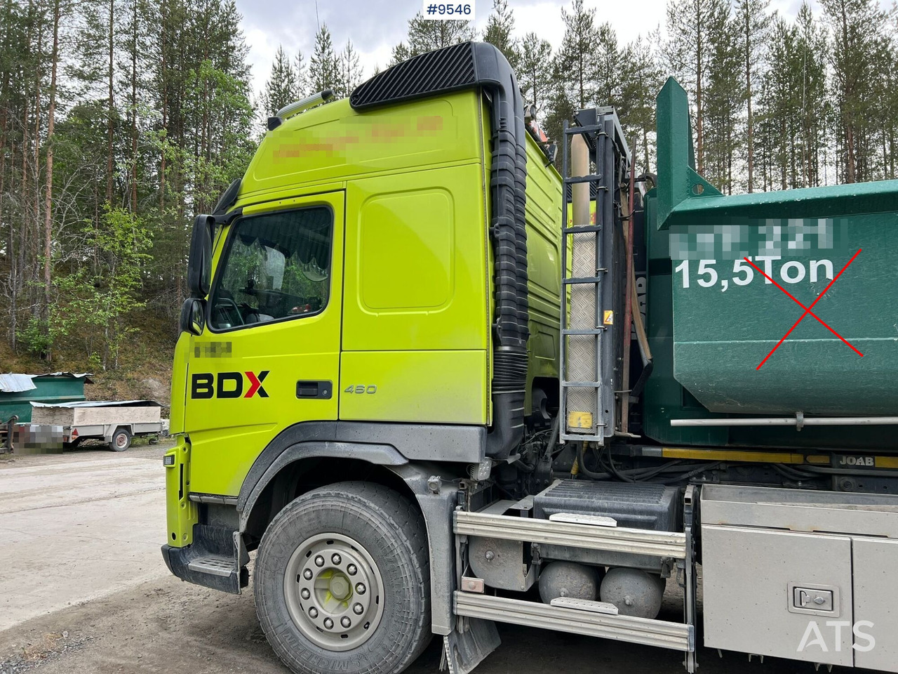 Volvo FM 8*4 Tridem Lastväxlare - Kamion sa hidrauličnom kukom: slika 4 Volvo FM 8*4 Tridem Lastväxlare - Kamion sa hidrauličnom kukom: slika 4