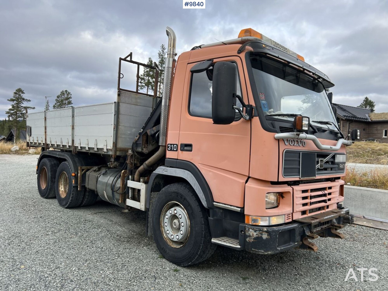 Volvo FM7 crane truck/tipper truck with Hiab 112 (video) - Istovarivač: slika 3 Volvo FM7 crane truck/tipper truck with Hiab 112 (video) - Istovarivač: slika 3