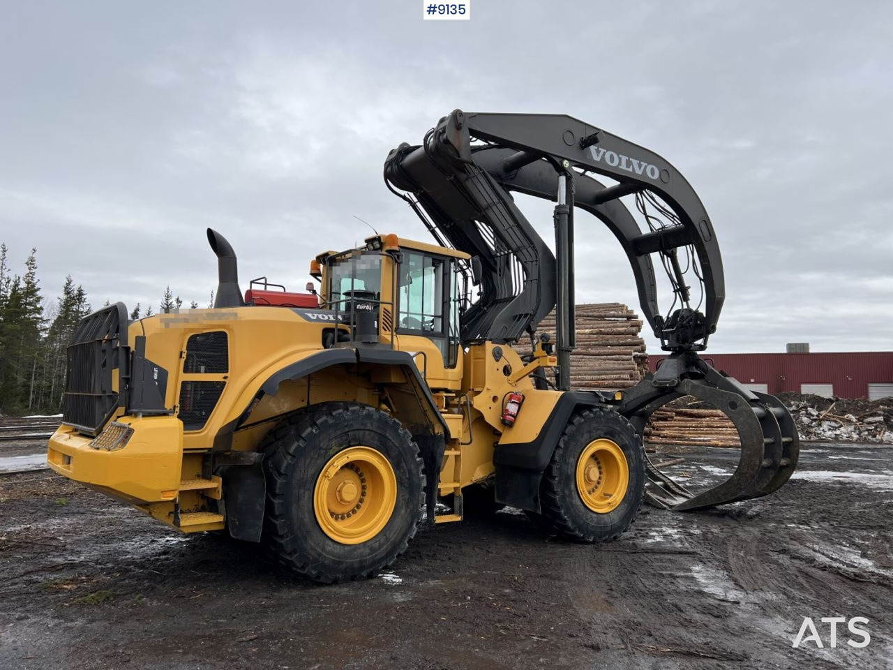 Volvo L 180 G High lifter / Log handler (VIDEO) - Utovarivač točkaš: slika 4 Volvo L 180 G High lifter / Log handler (VIDEO) - Utovarivač točkaš: slika 4