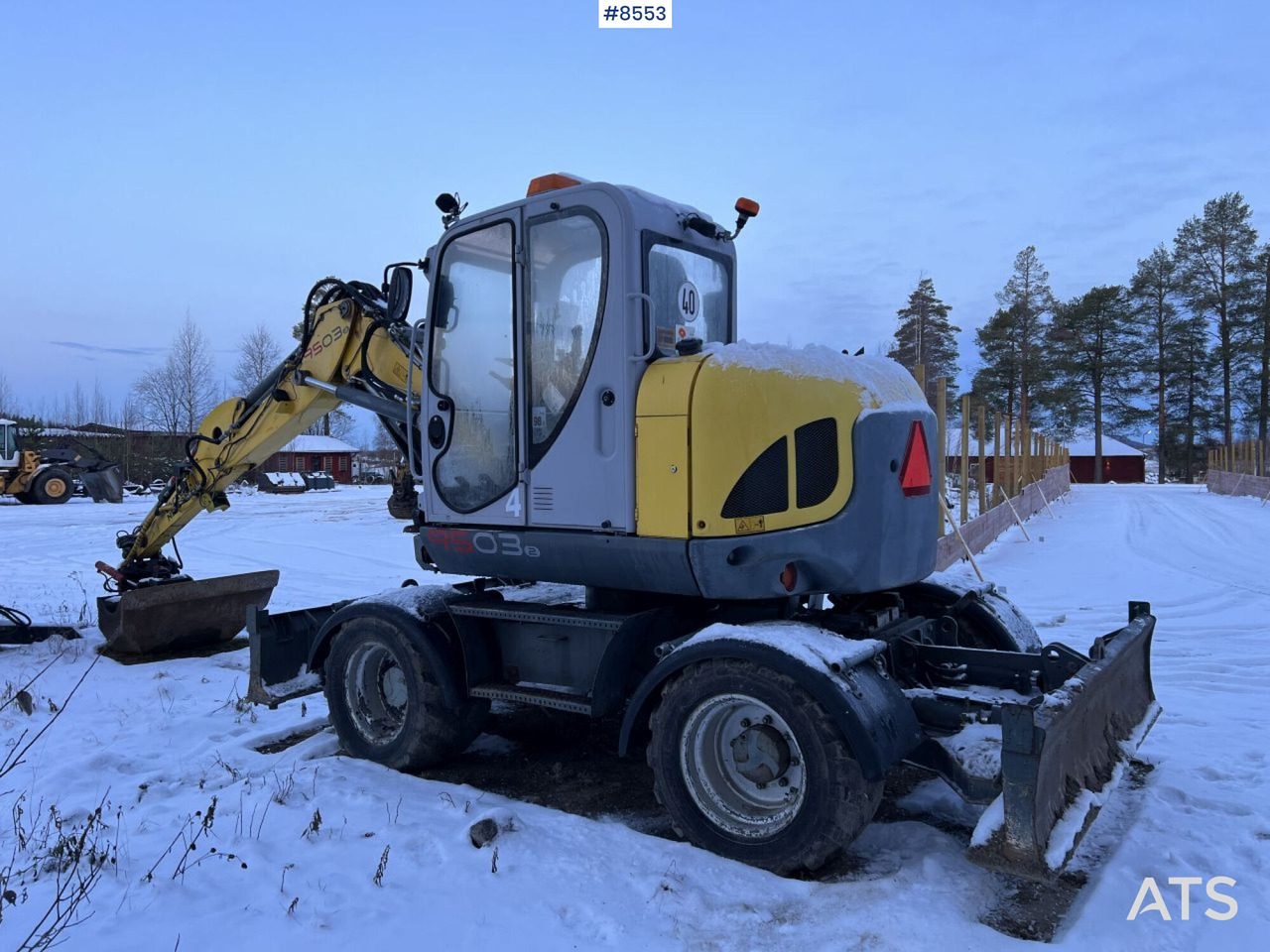 Wacker Neuson 9503 Wheeled excavator, wagon and gears - Bager točkaš: slika 2 Wacker Neuson 9503 Wheeled excavator, wagon and gears - Bager točkaš: slika 2