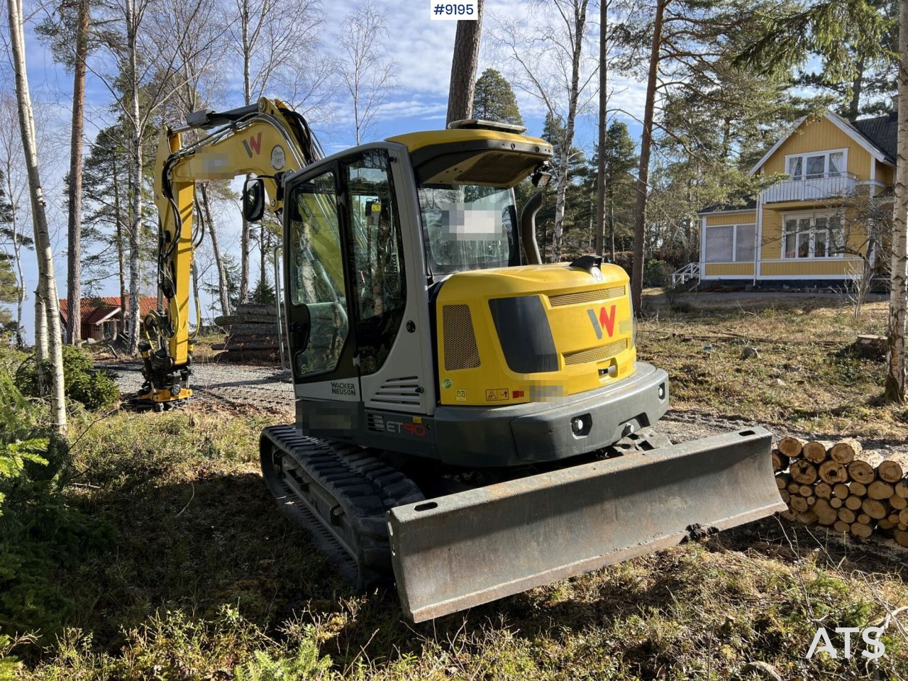 Wacker Neuson ET90 with few hours - Bager guseničar: slika 2 Wacker Neuson ET90 with few hours - Bager guseničar: slika 2