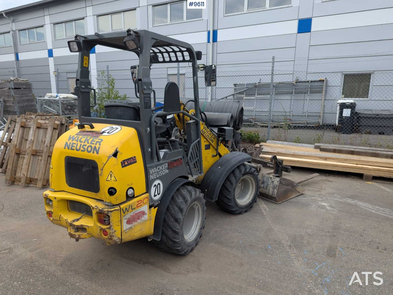 Wacker Neuson WL20 - Utovarivač točkaš: slika 3 Wacker Neuson WL20 - Utovarivač točkaš: slika 3