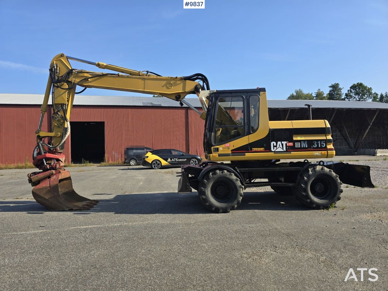 Wheel Excavator CAT M315 (See Video) - Bager točkaš: slika 1 Wheel Excavator CAT M315 (See Video) - Bager točkaš: slika 1