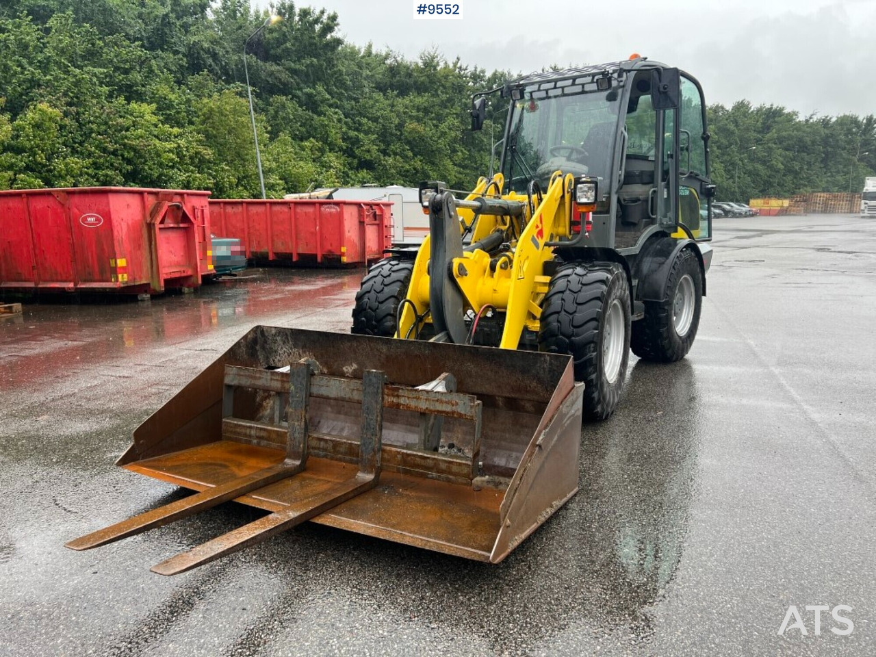 Wheel loader Wacker Neuson WL52 gears and tool stand - Utovarivač točkaš: slika 1 Wheel loader Wacker Neuson WL52 gears and tool stand - Utovarivač točkaš: slika 1