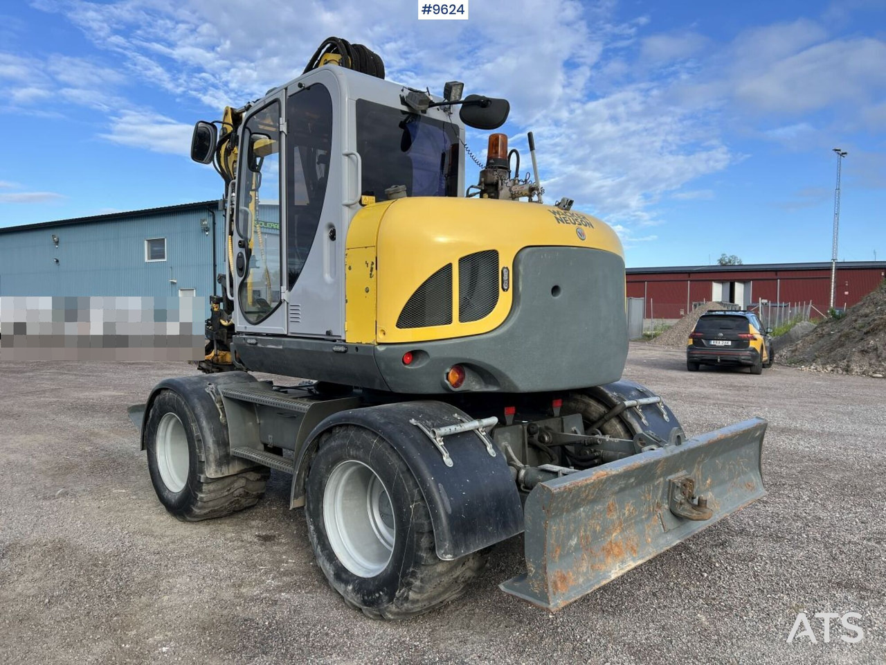 Wheeled Excavator Wacker Neuson EW100 (See Video) - Bager točkaš: slika 3 Wheeled Excavator Wacker Neuson EW100 (See Video) - Bager točkaš: slika 3