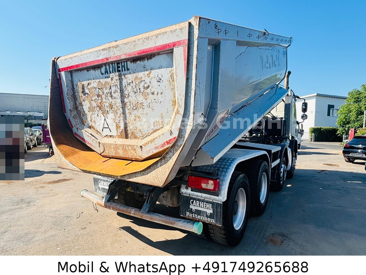 DAF CF 450 BB Carnehl Muldenkipper *Hardox/16,5m³ - Kamion za utovaranje kontejnera: slika 5 DAF CF 450 BB Carnehl Muldenkipper *Hardox/16,5m³ - Kamion za utovaranje kontejnera: slika 5