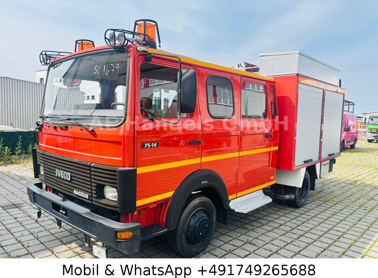 Iveco Magirus 74-14A BB *Manual/Analog/Pumpe-Magirus - Dostavno vozilo, Dostavno vozilo sa duplom kabinom: slika 1 Iveco Magirus 74-14A BB *Manual/Analog/Pumpe-Magirus - Dostavno vozilo, Dostavno vozilo sa duplom kabinom: slika 1