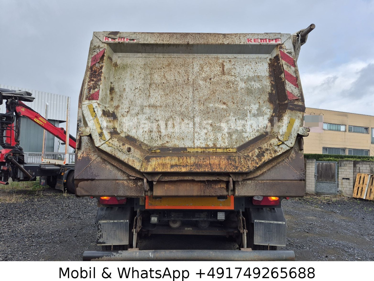 Kempf SKM 35 / 3 Stahl *24m³/1.Lift/Rollplane/Podest - Poluprikolica istovarivača: slika 4 Kempf SKM 35 / 3 Stahl *24m³/1.Lift/Rollplane/Podest - Poluprikolica istovarivača: slika 4