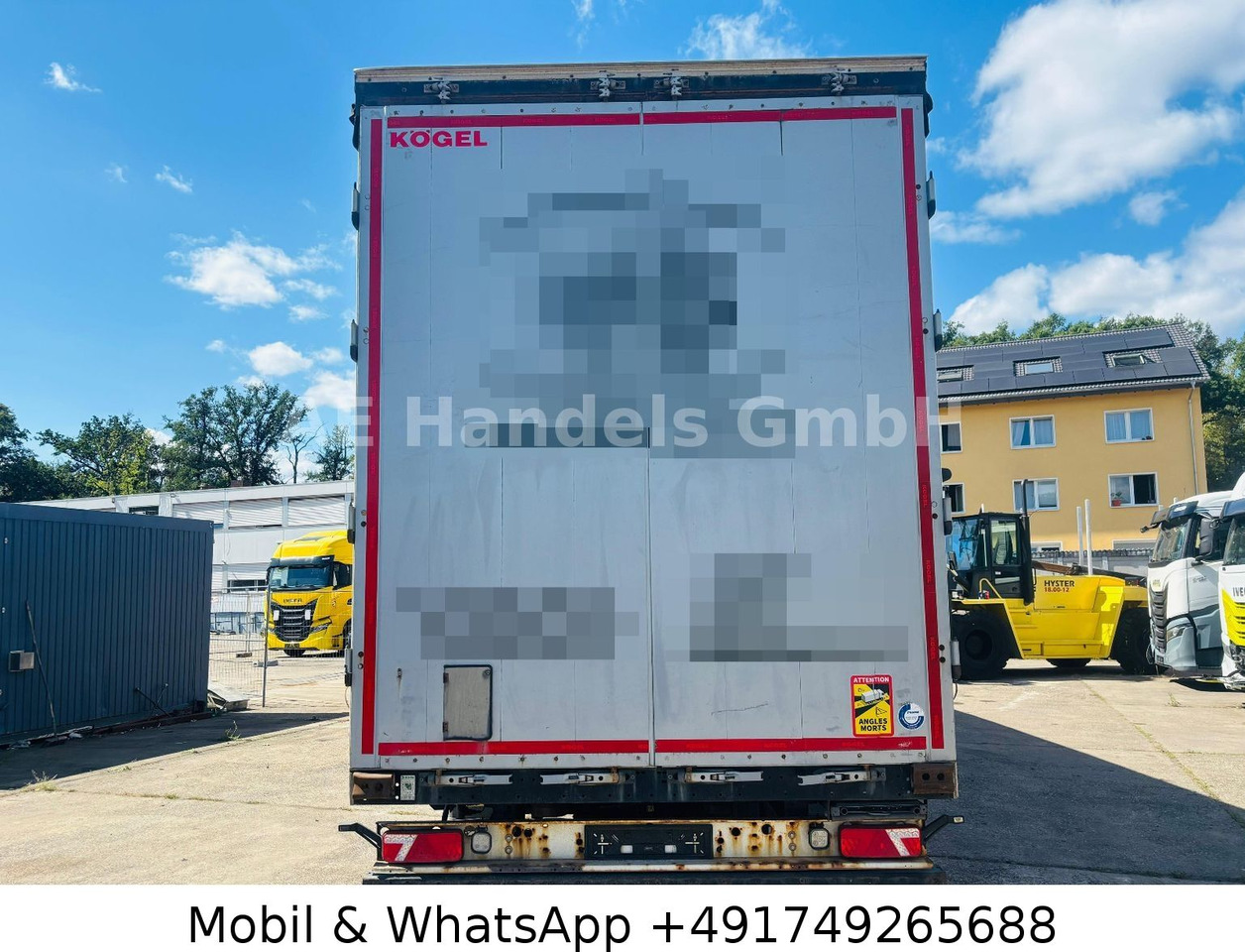 Kögel S24-1 MEGA *Edscha/Tautliner/Lift/Wabco - Poluprikolica sa ceradom: slika 5 Kögel S24-1 MEGA *Edscha/Tautliner/Lift/Wabco - Poluprikolica sa ceradom: slika 5