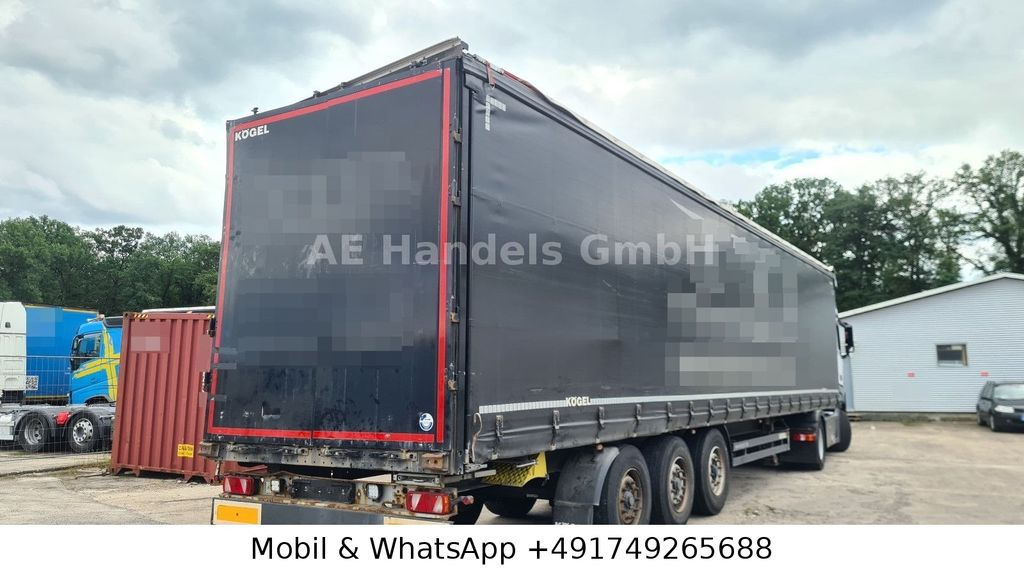 Kögel SN 24 *Edscha/Tautliner/1.Liftachse/Wabco/BPW - Poluprikolica sa ceradom: slika 3 Kögel SN 24 *Edscha/Tautliner/1.Liftachse/Wabco/BPW - Poluprikolica sa ceradom: slika 3